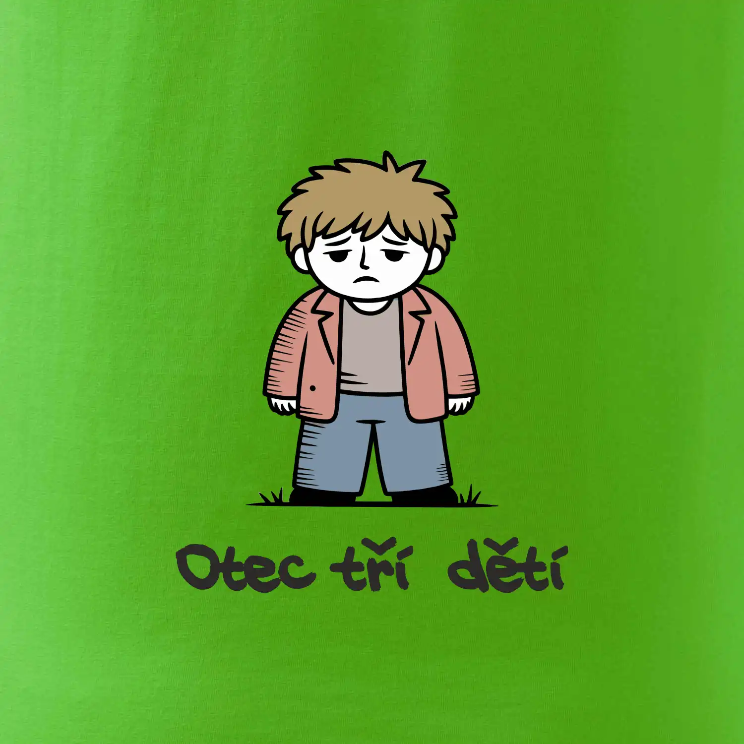 Unavený otec tří dětí