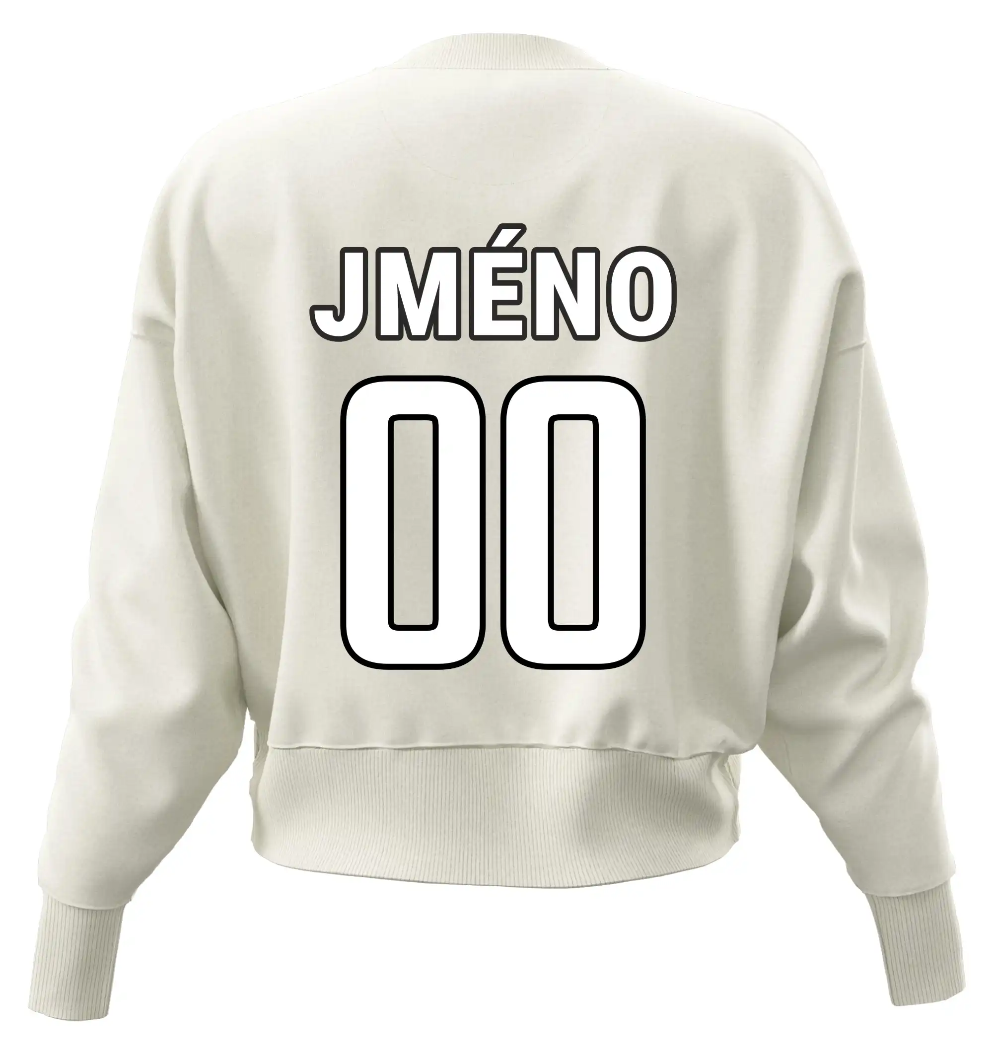 Hokejový dres - vlastní jméno a číslo