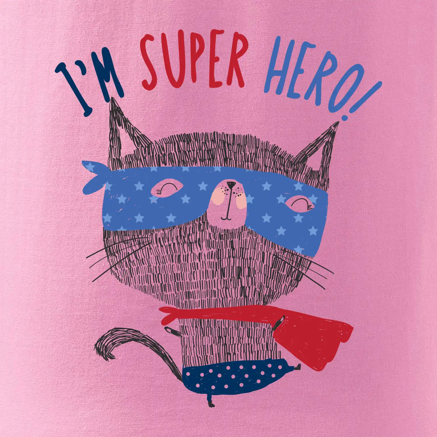 Super hero kočka