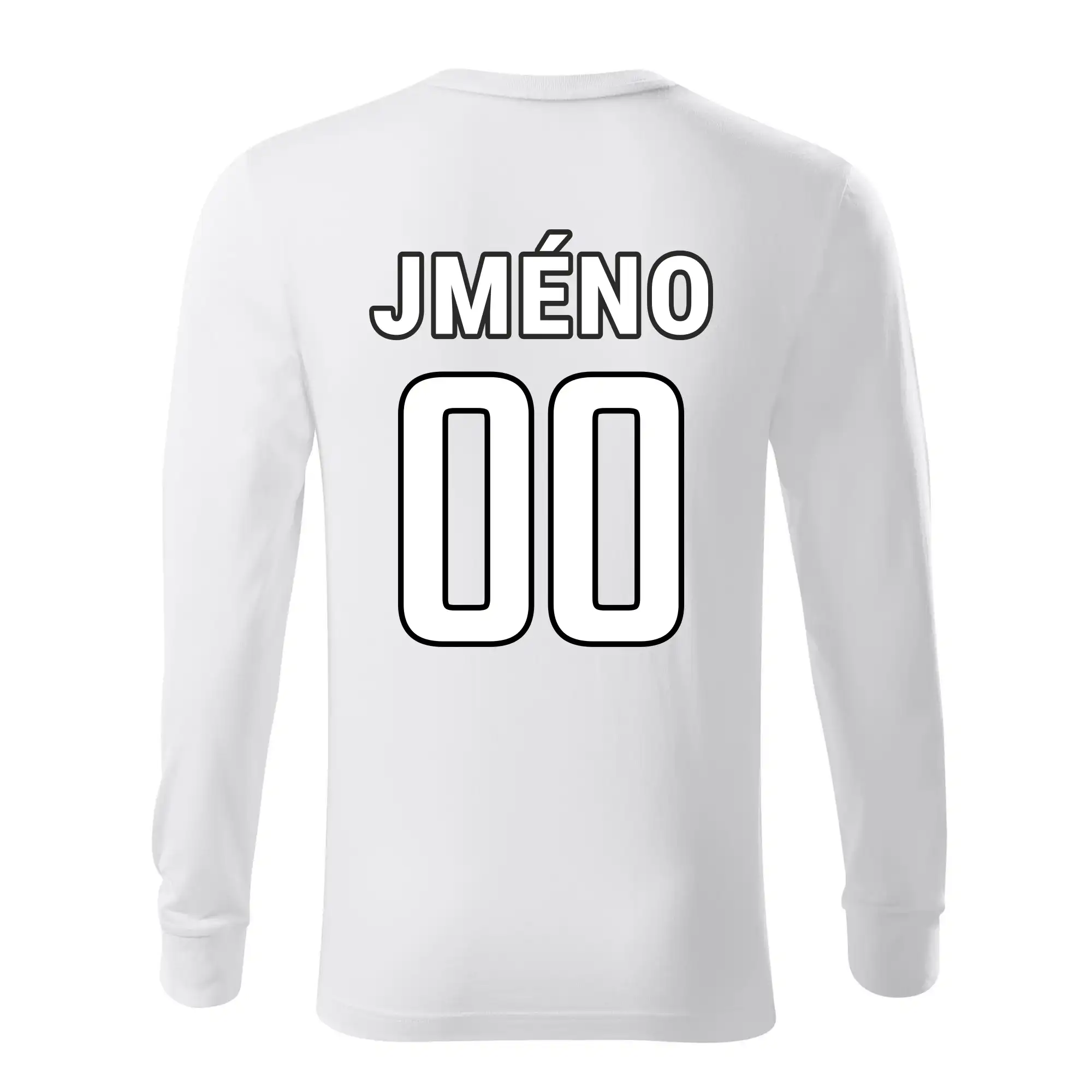 Florbalový  dres - vlastní jméno a číslo