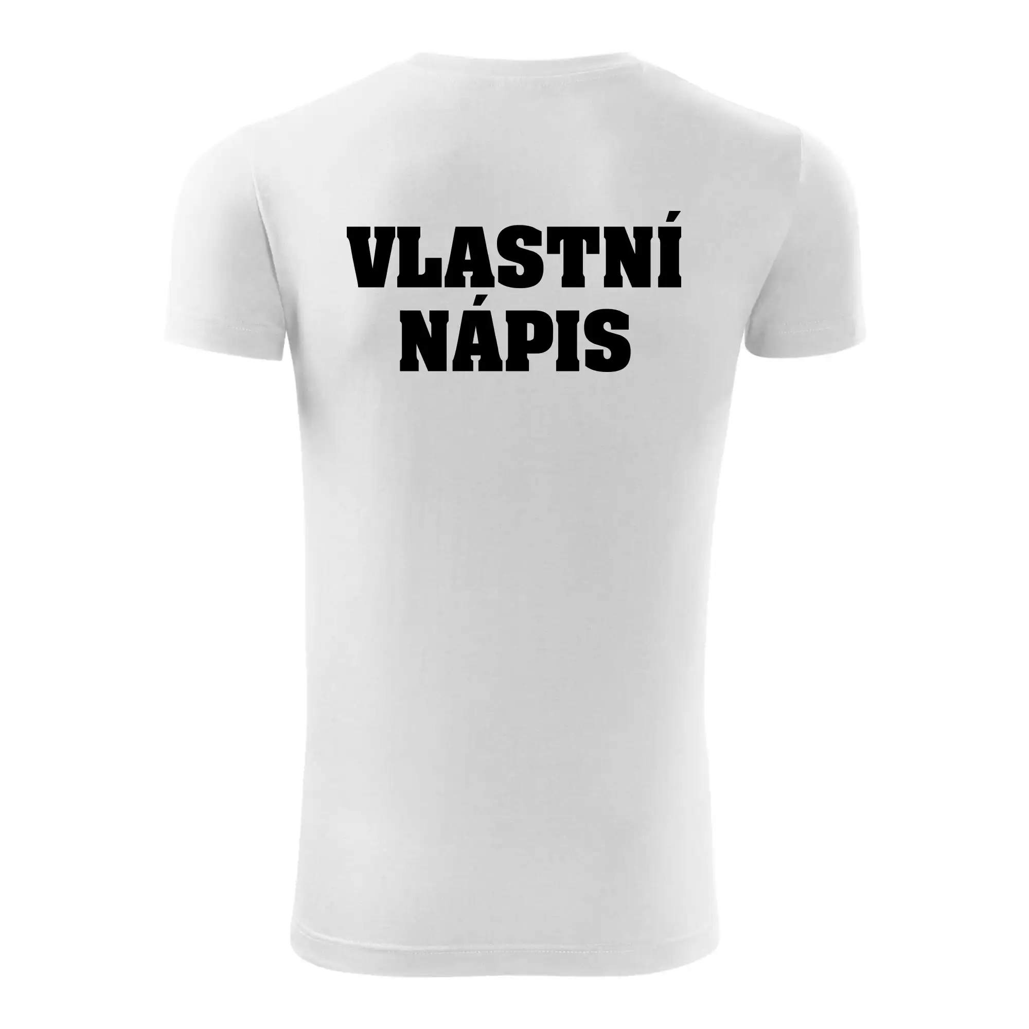 Hvězda života - vlastní nápis vpředu a vzadu