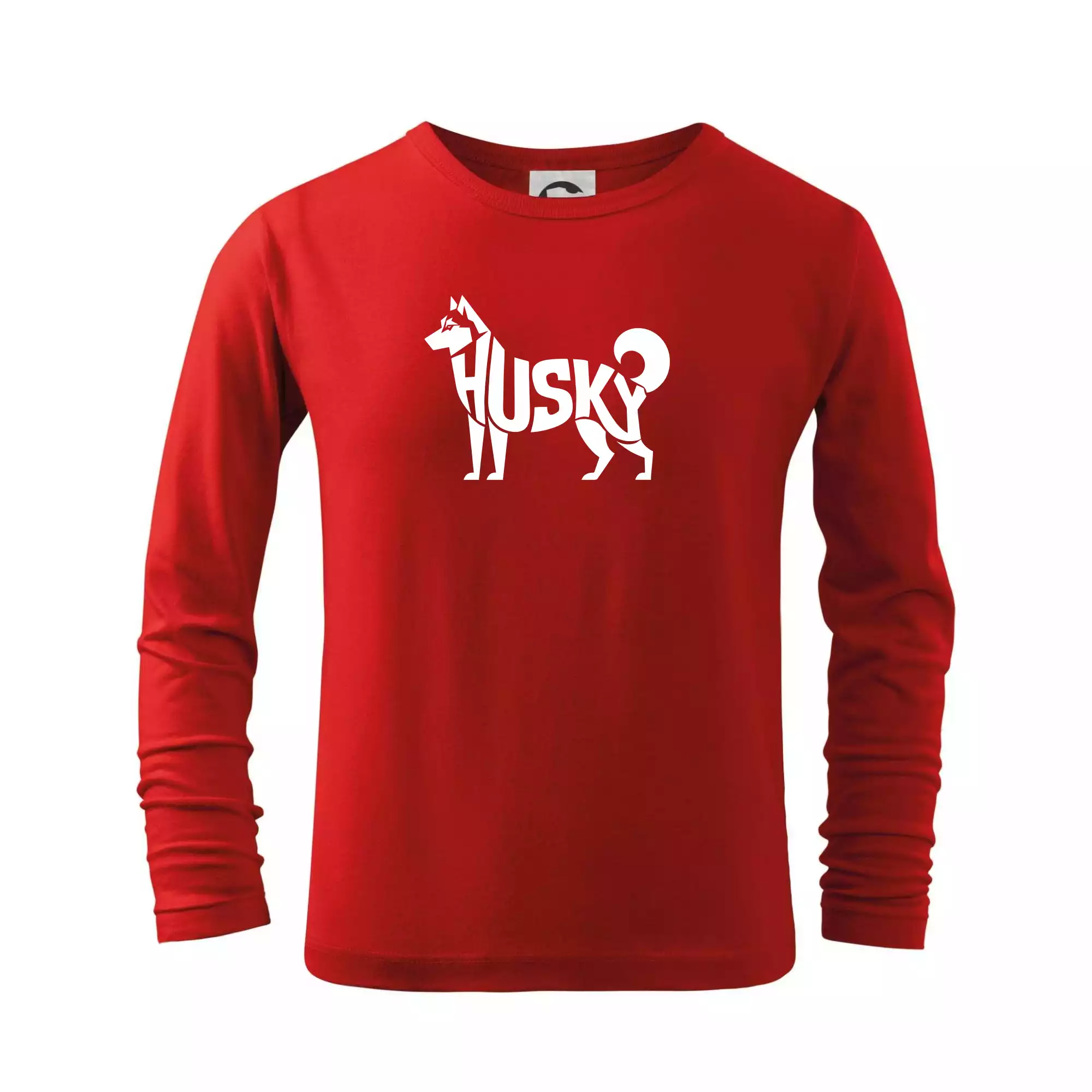 Husky nápis v těle