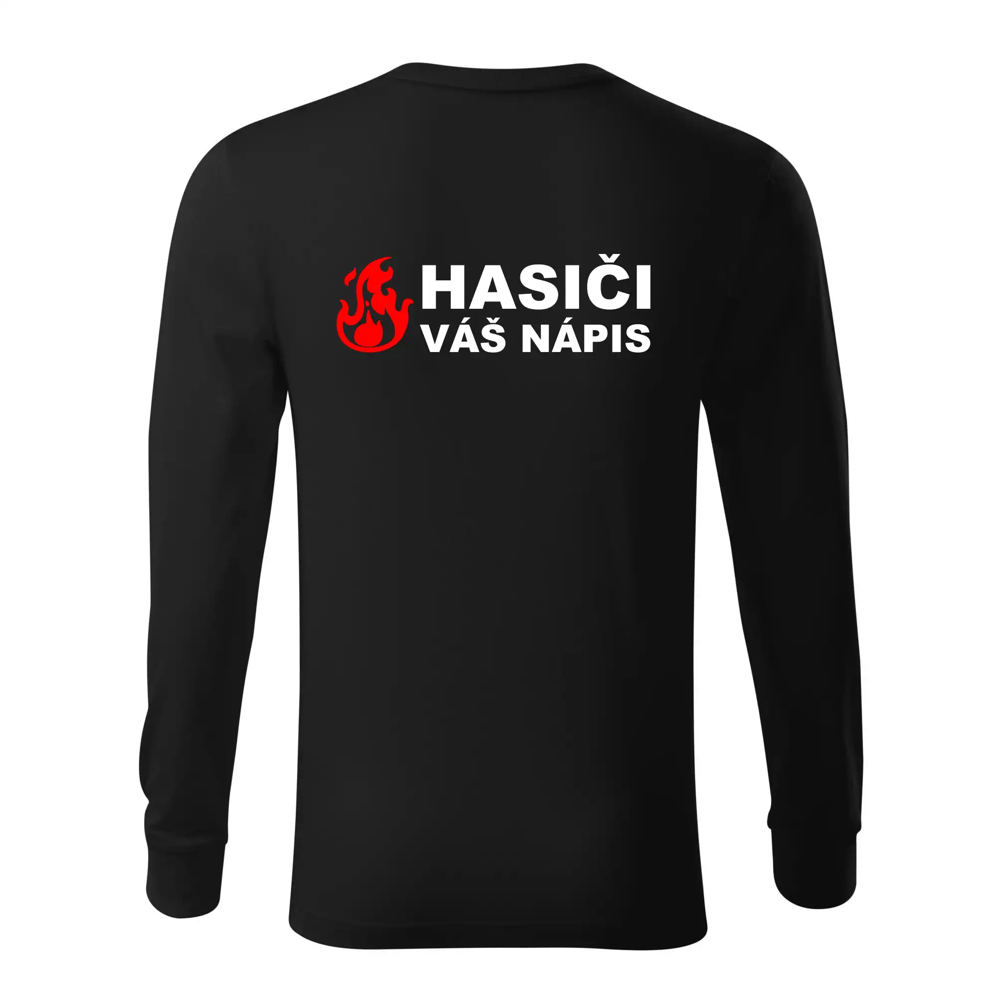 Hasiči (oheň,  Firesport, název sboru - vlastní nápis)