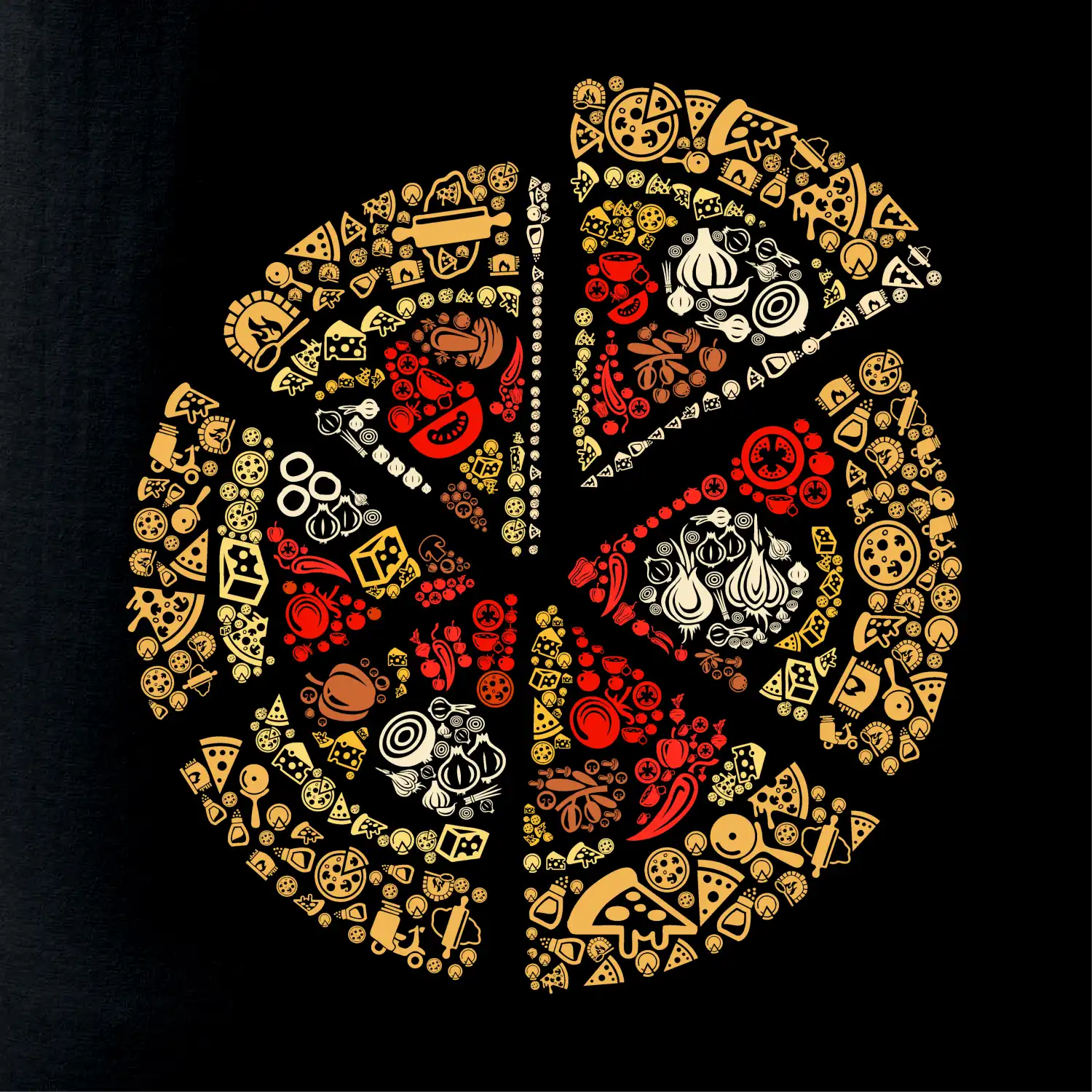 Pizza icons