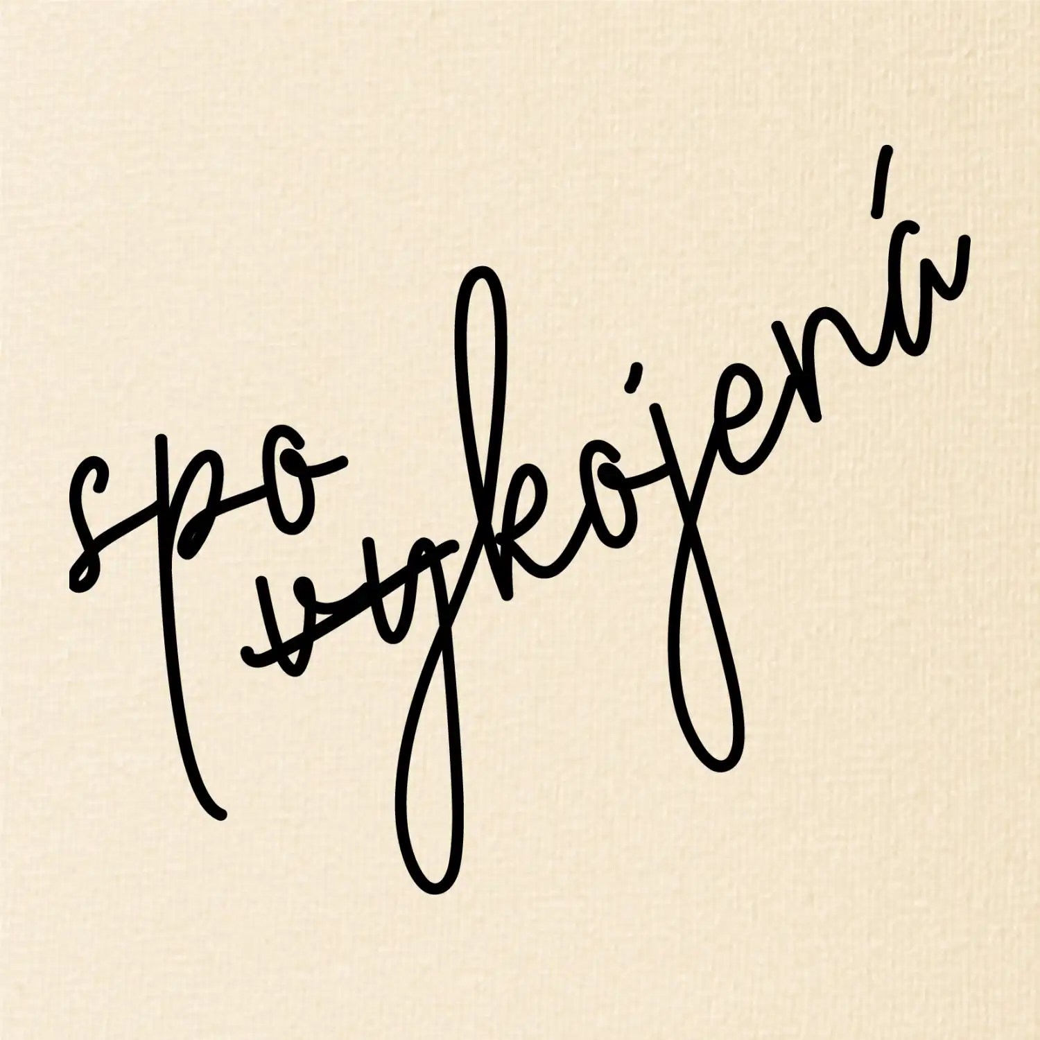 Spokojená - vykojená