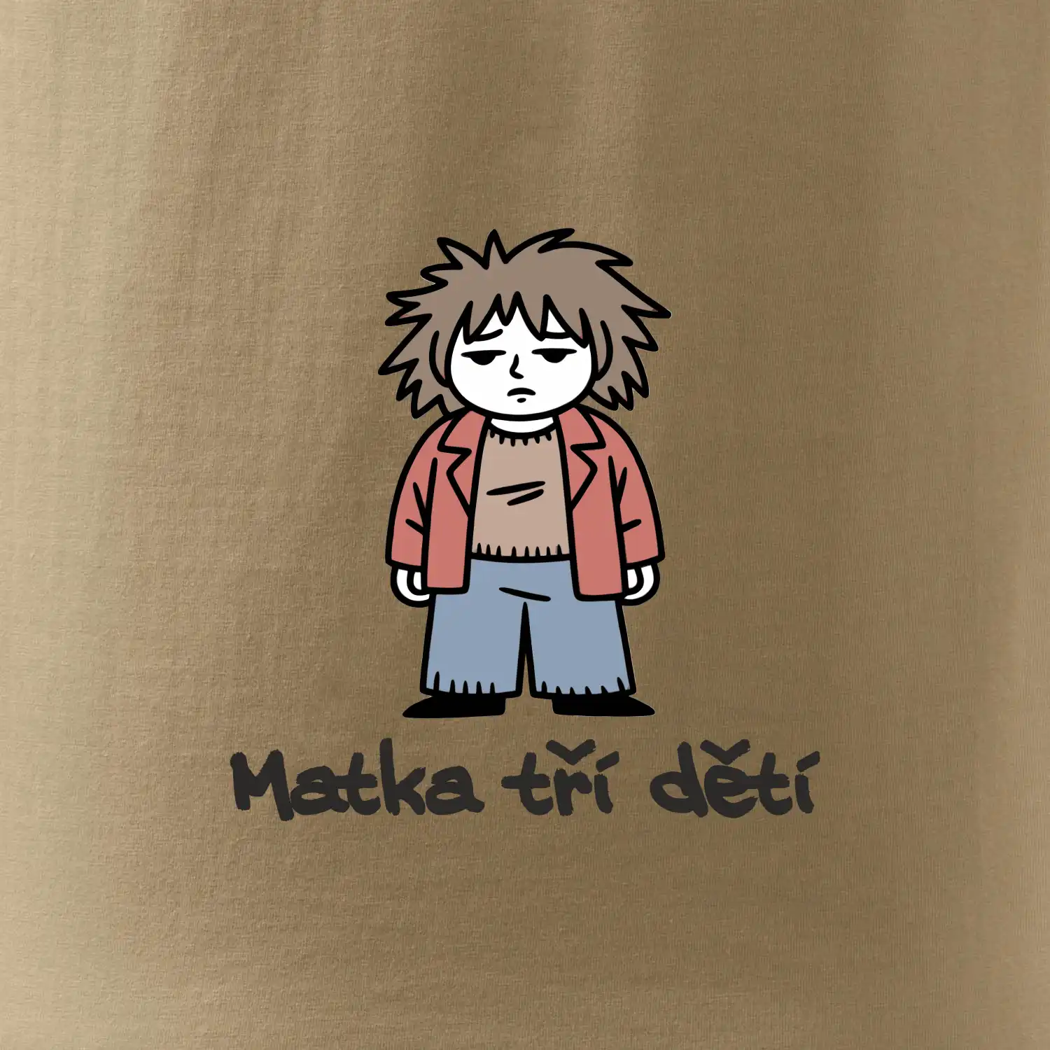 Unavená matka tří dětí