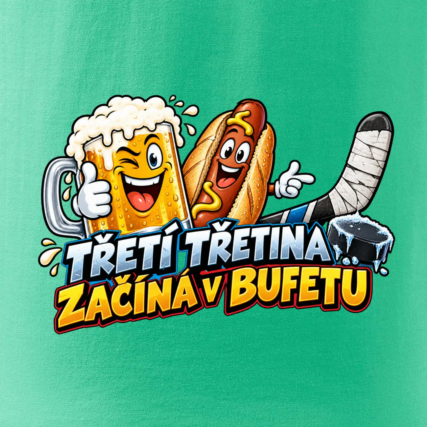 Hokejová třetina v bufetu