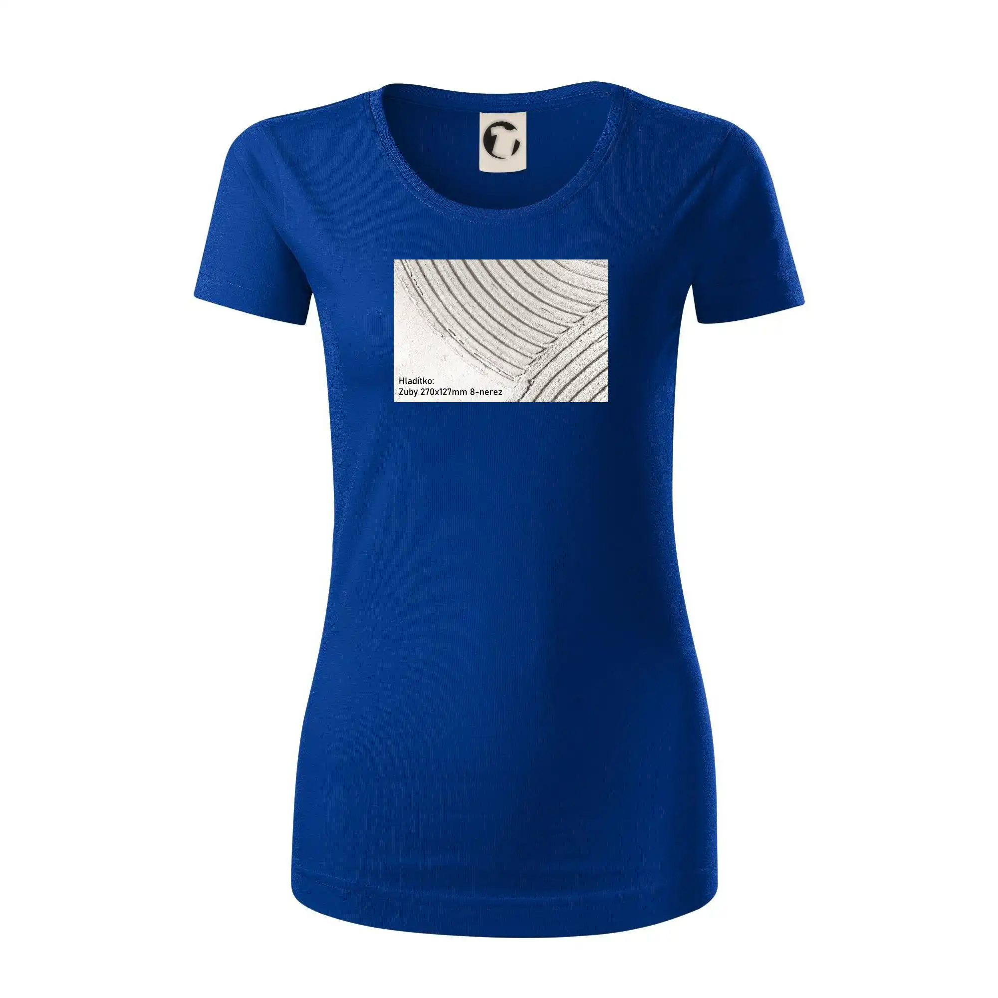 Hladítko zuby 270x127mm 8 nerez