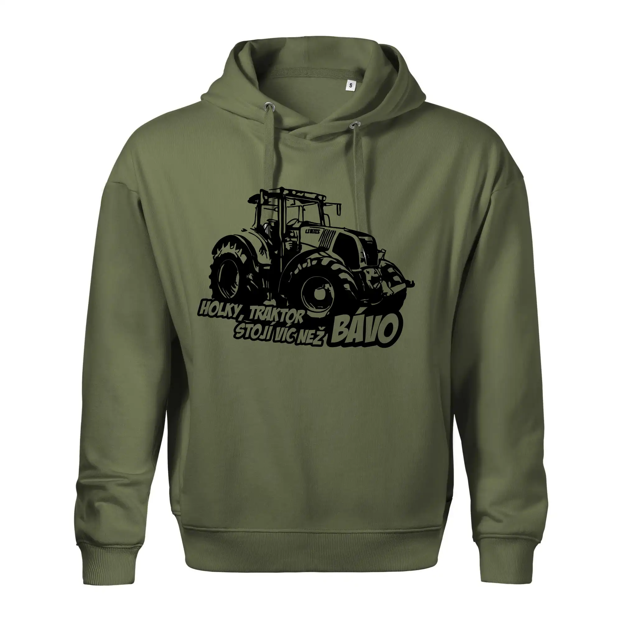 Holky, traktor stojí víc než bávo