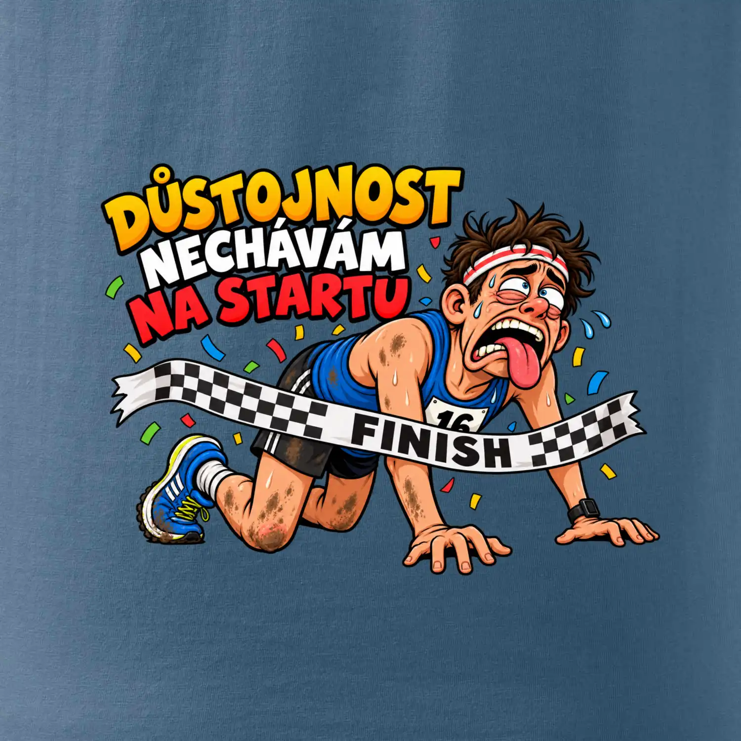 Běžec důstojnost nechávám na startu