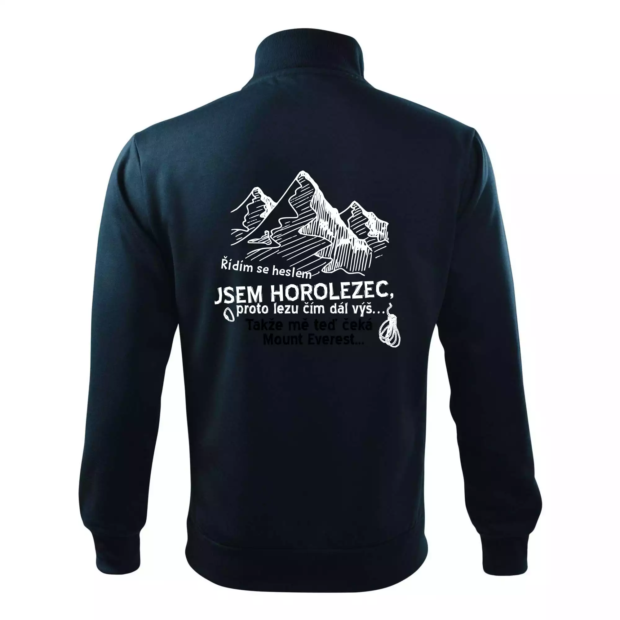 Jsem horolezec, proto lezu čím dál výš