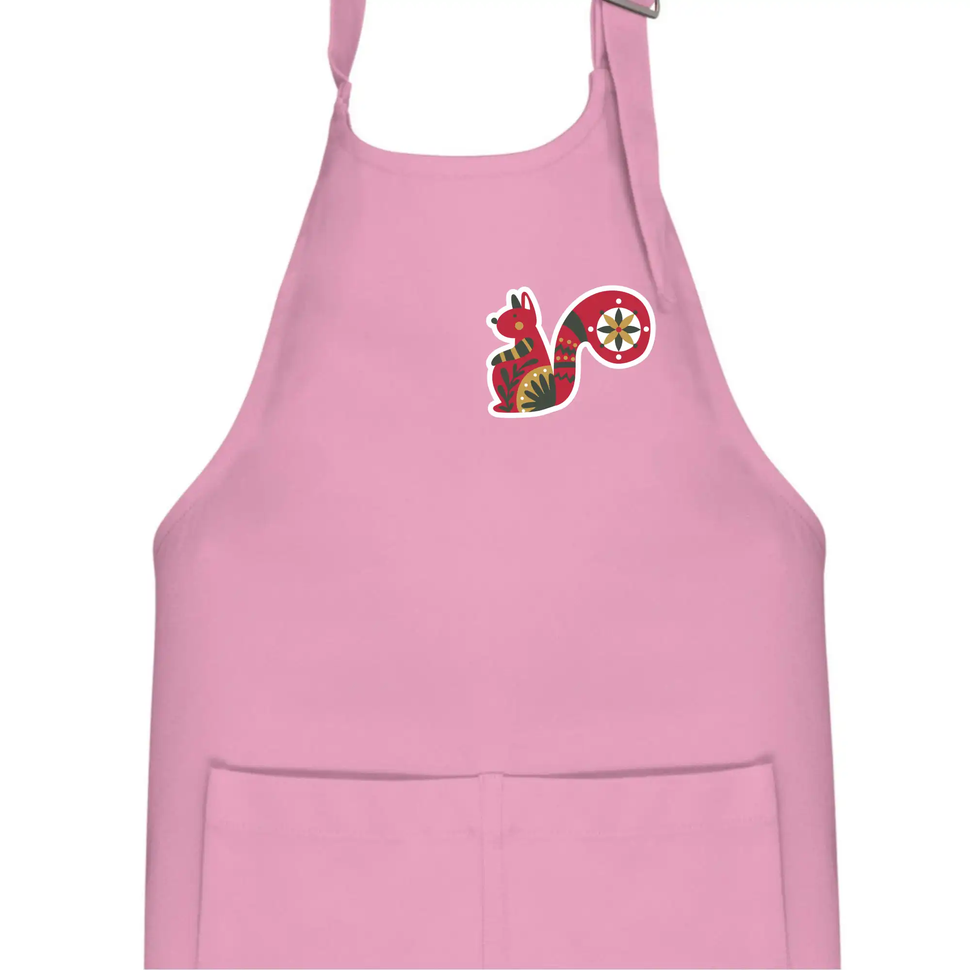 Folklor na prsu veverka