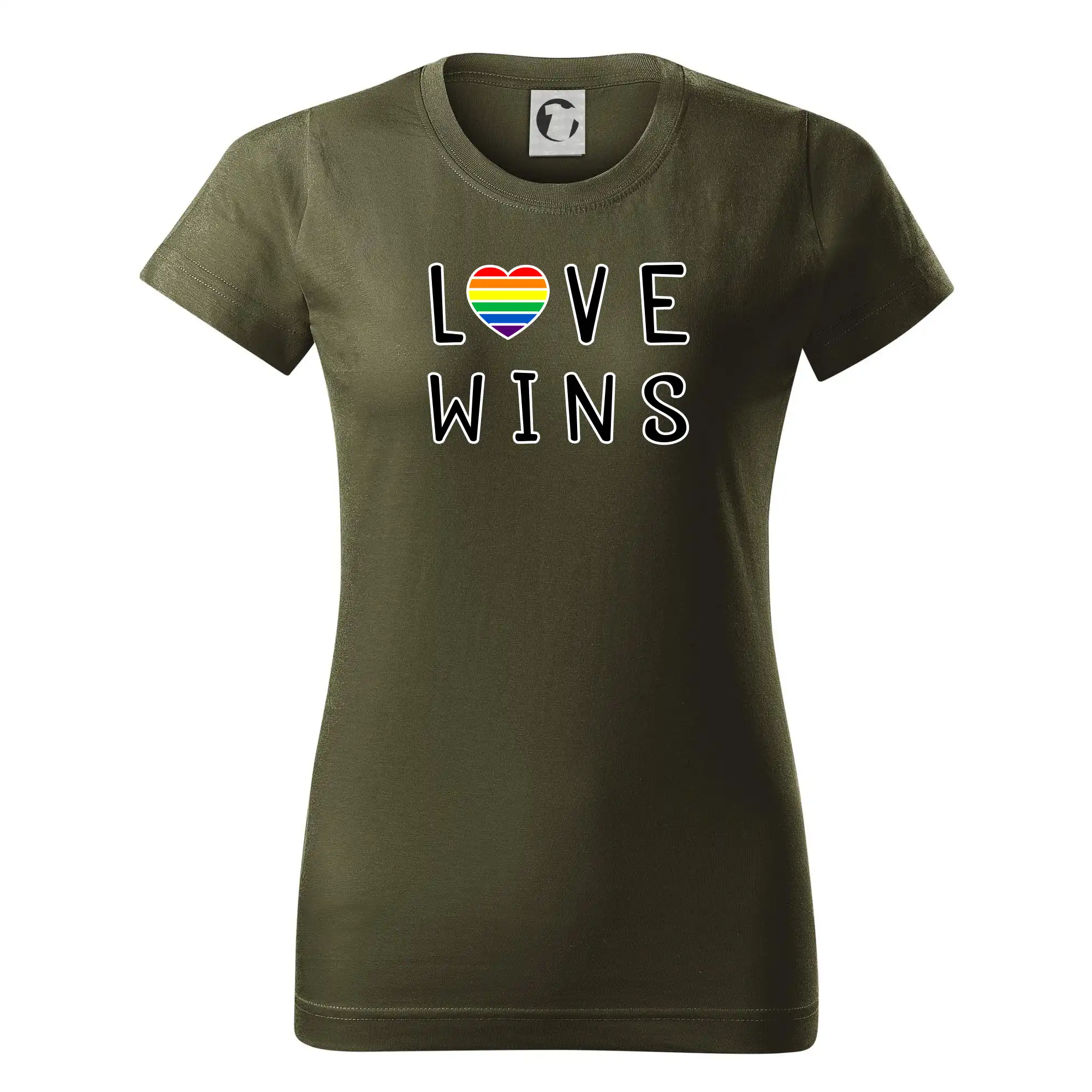 Love wins nápis