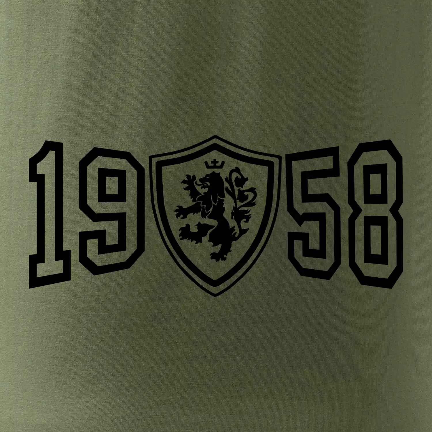 Narozeninový motiv - znak - 1958