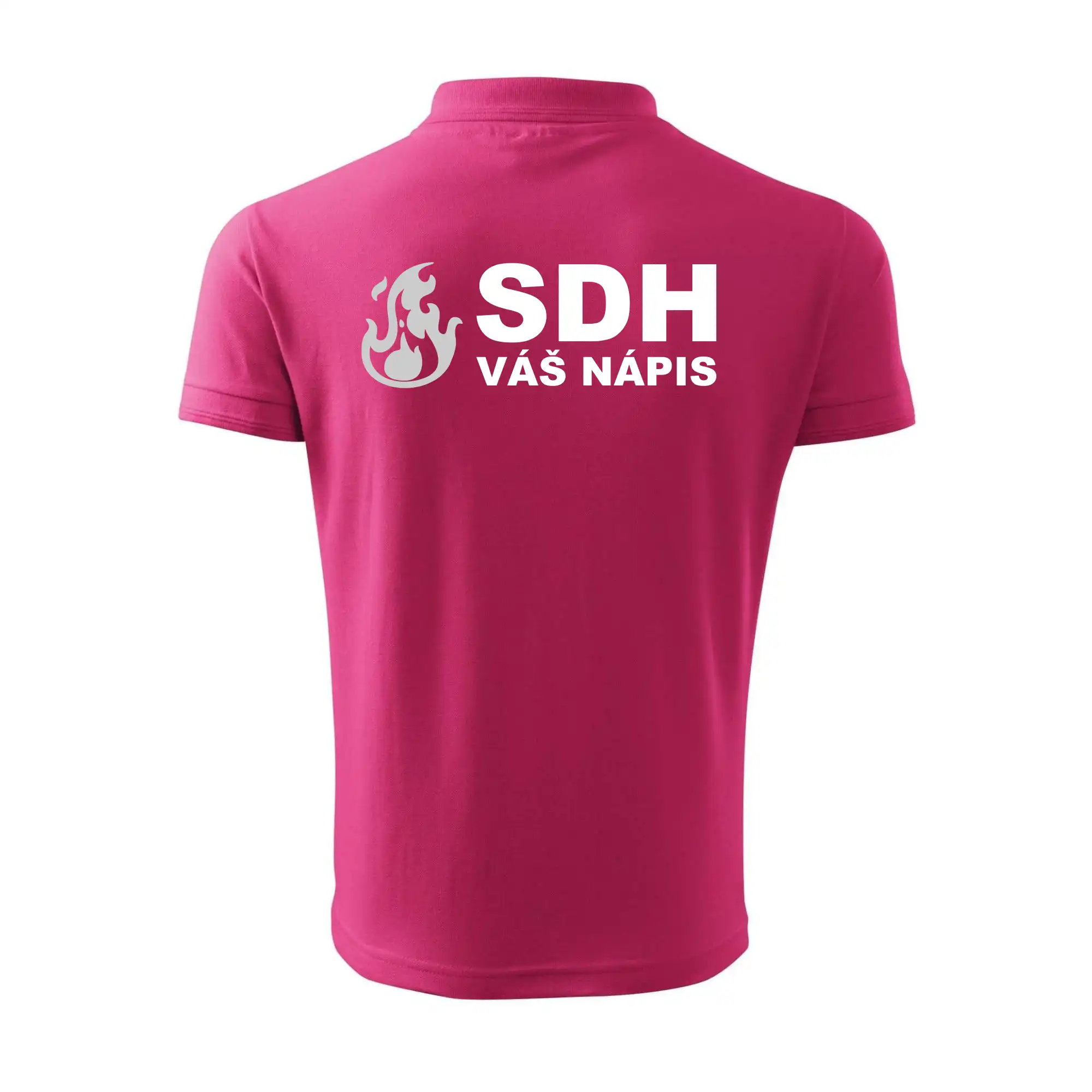 SDH REFLEXNÍ nápis (oheň, firesport, název sboru - vlastní nápis)