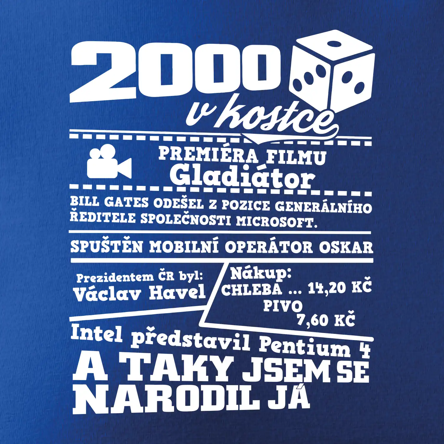 2000 v kostce