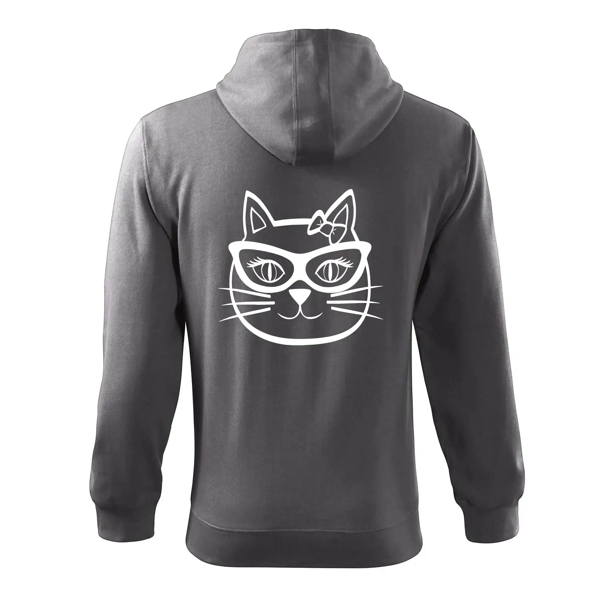 Kočičí holka s brýlemi