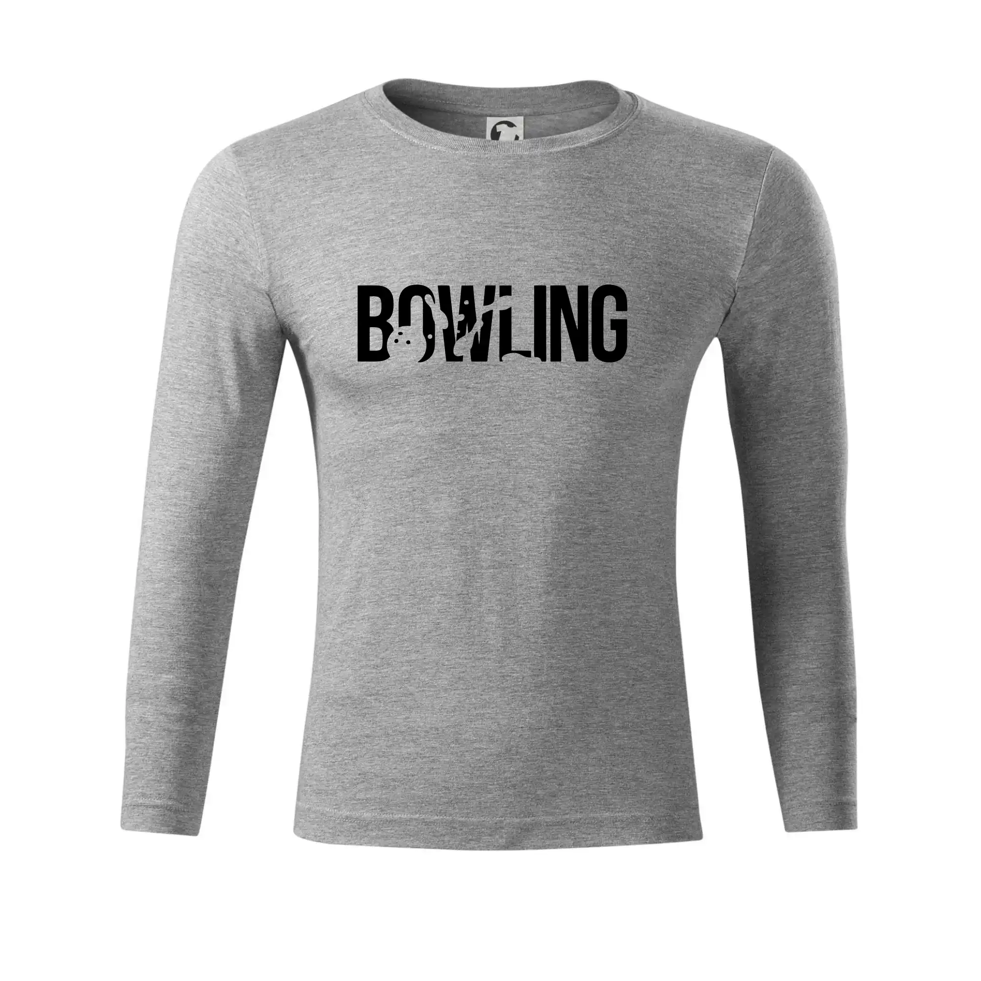 Bowling nápis kuželky