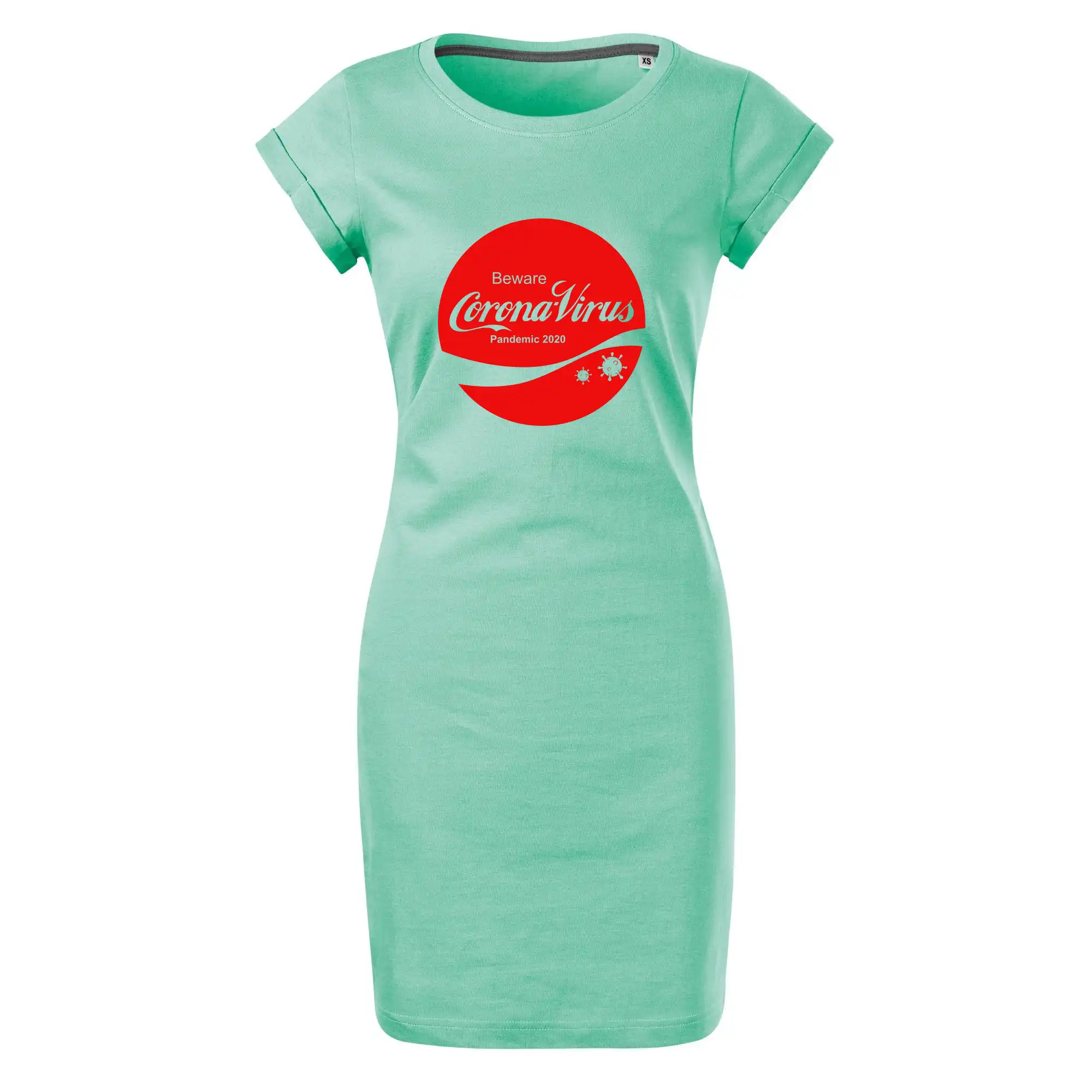 Corona virus pandemic logo