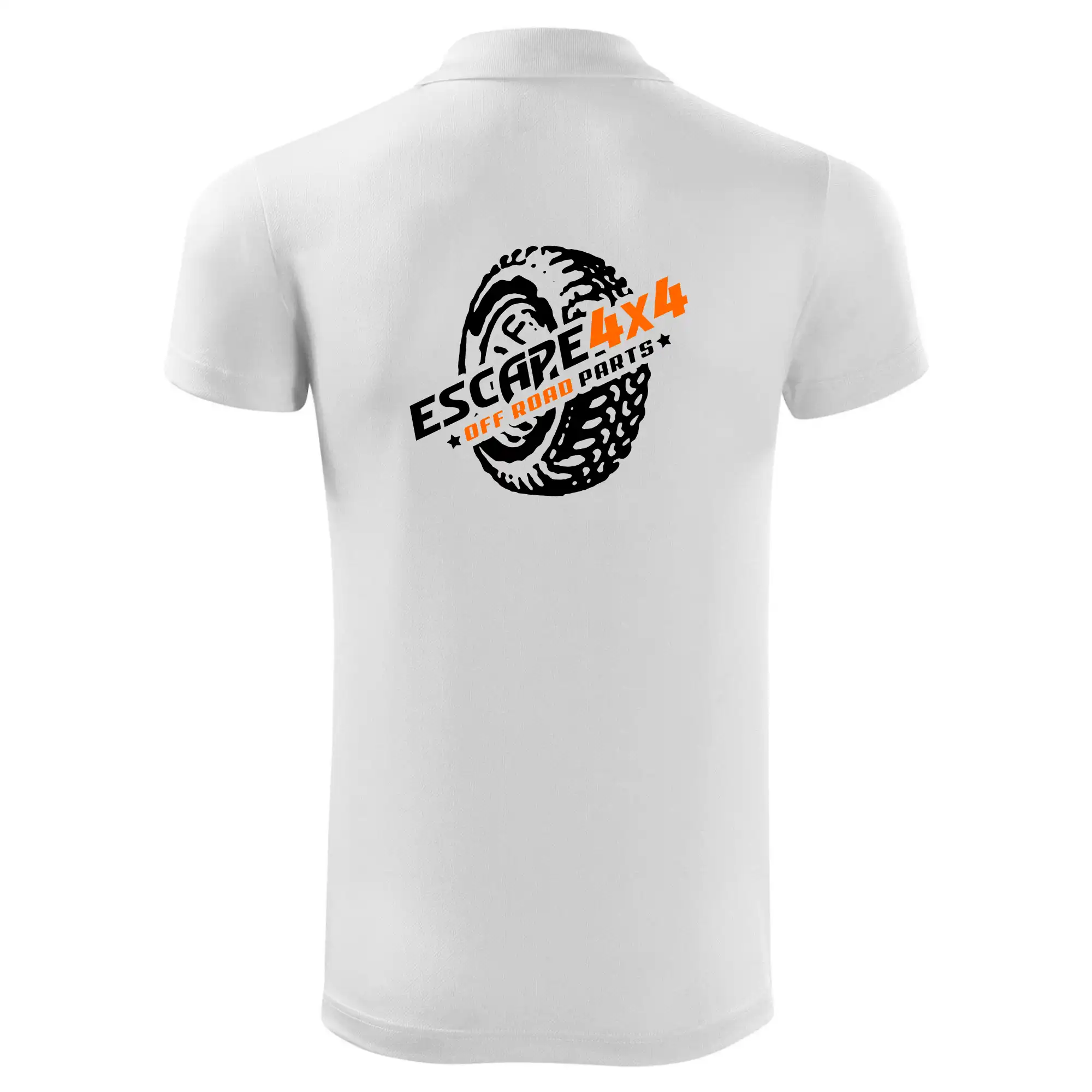 Escape 4x4 Nápis vpředu a pneumatika na zádech