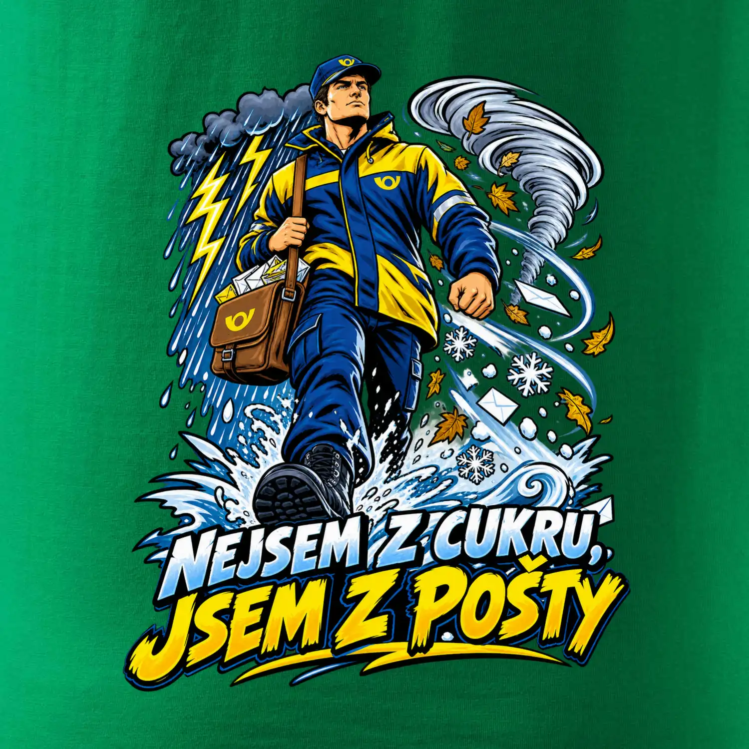 Nejsem z cukru jsem z pošty