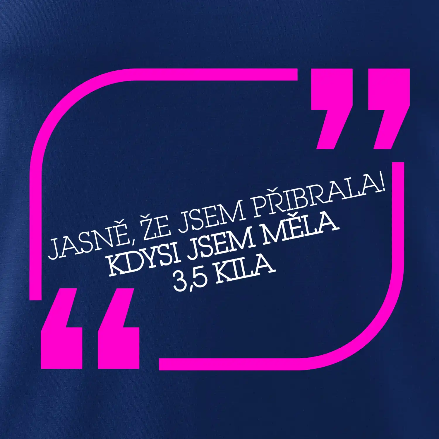 Jasně, že jsem přibrala