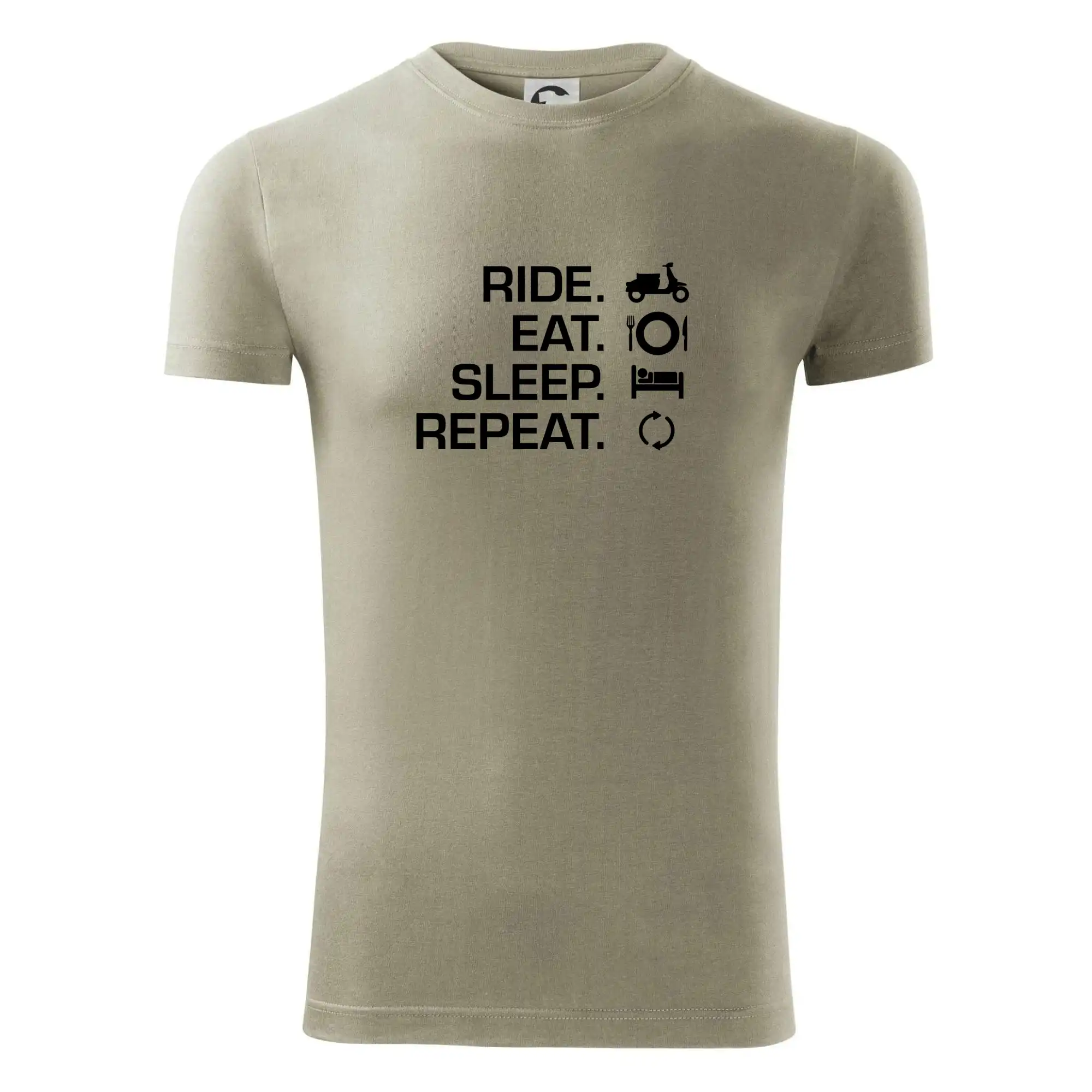 Ride Eat Sleep Repeat moto skútr