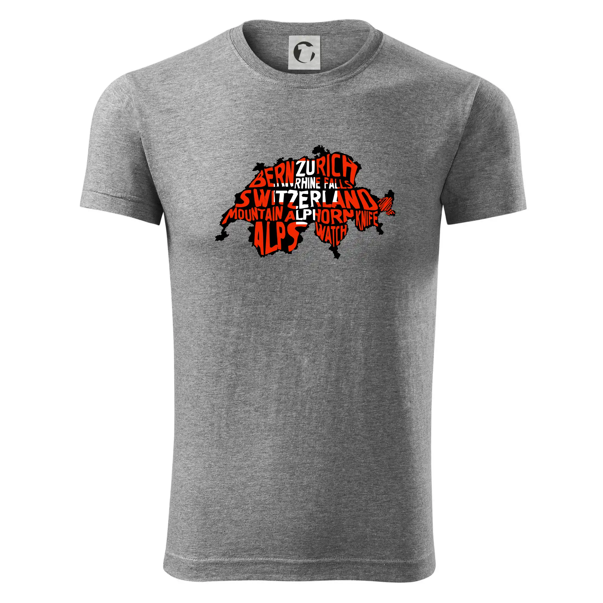 Mapy - názvy měst - Švýcarsko