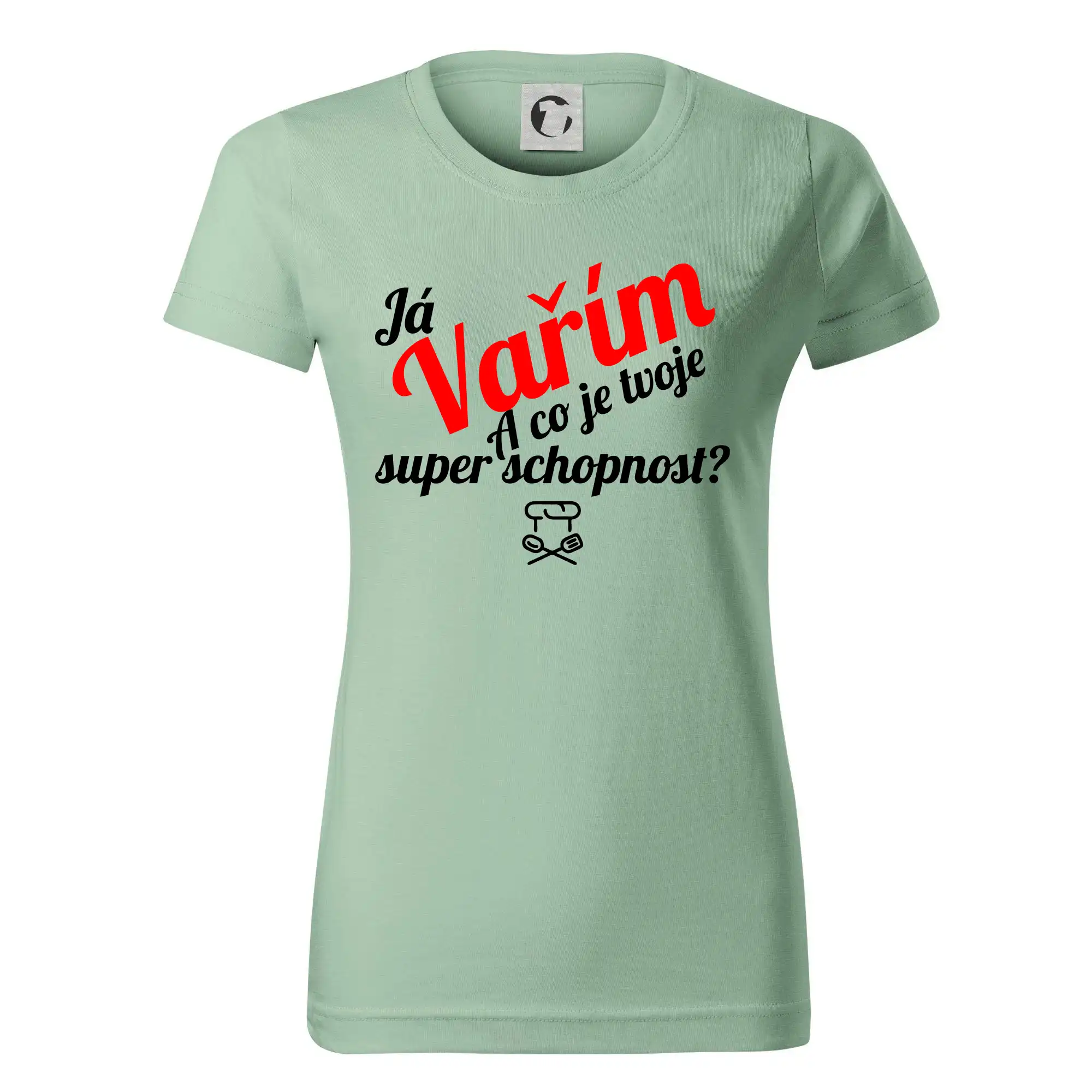 Já vařím - tvoje superschopnost? šikmý nápis