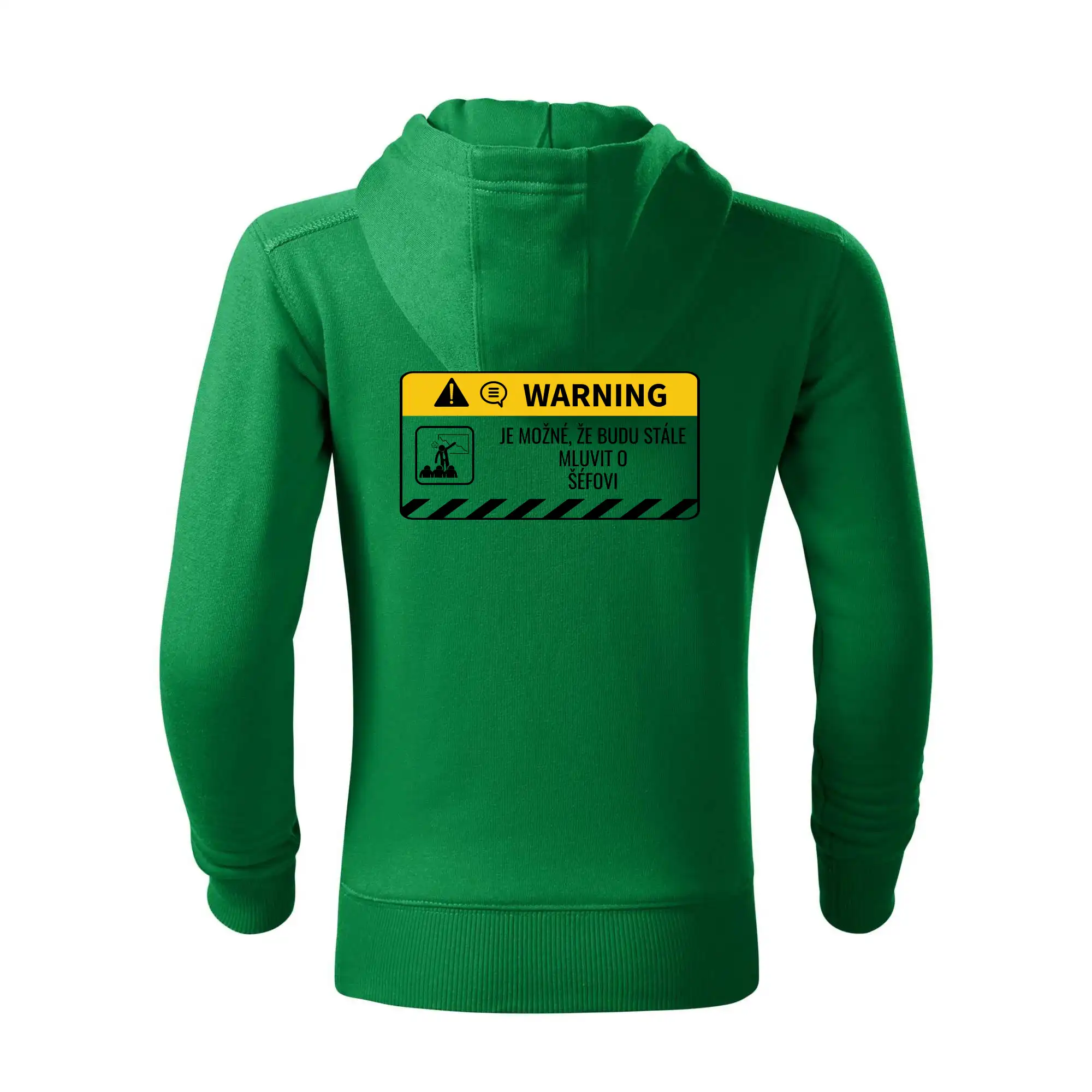 Warning mluvení - Śéf