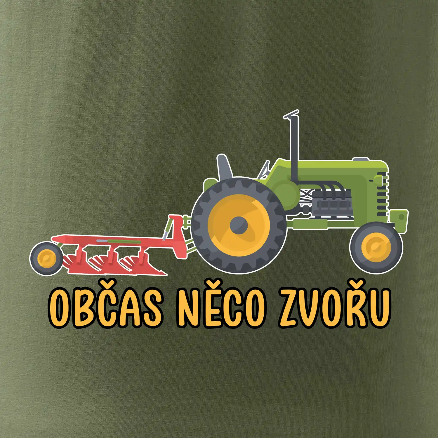 Traktor občas něco zvoře