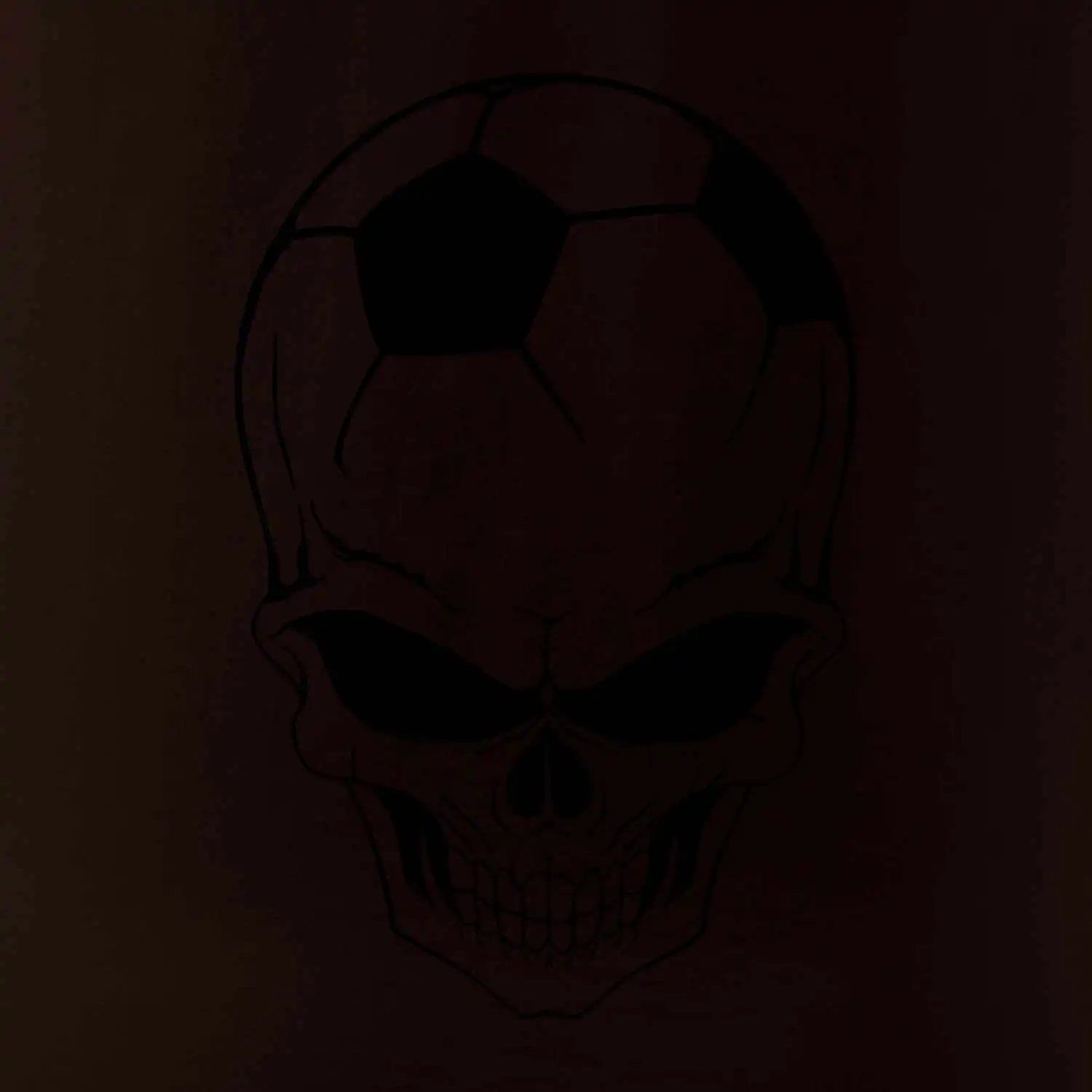Fotbal lebka míč