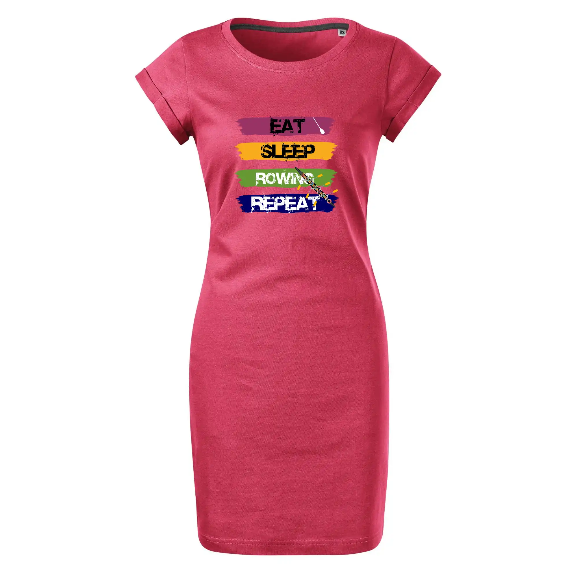 Eat sleep rowing repeat barevné