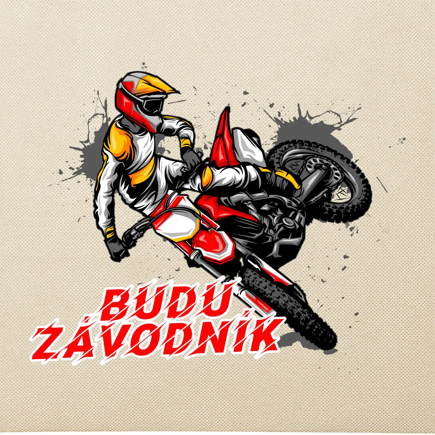 Budu závodník červená kroska