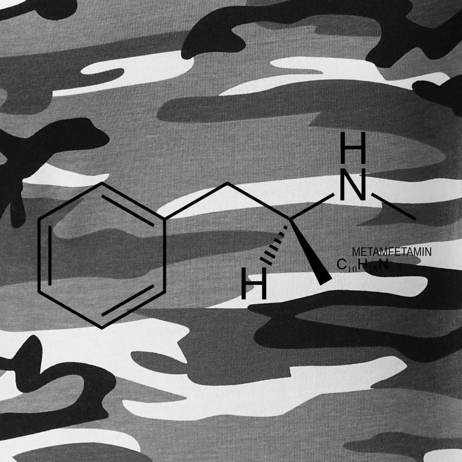 Molekulární struktura pervitin