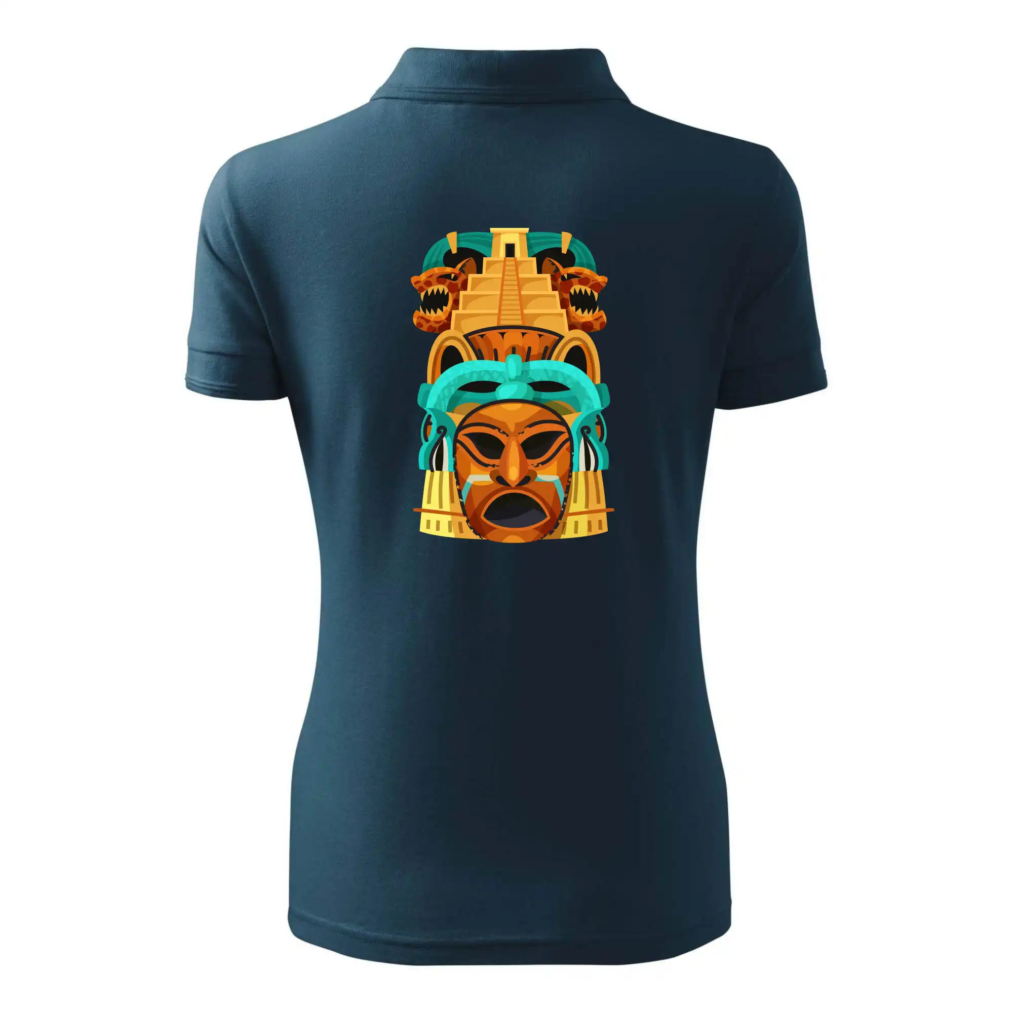 Mayové maska s pyramidou