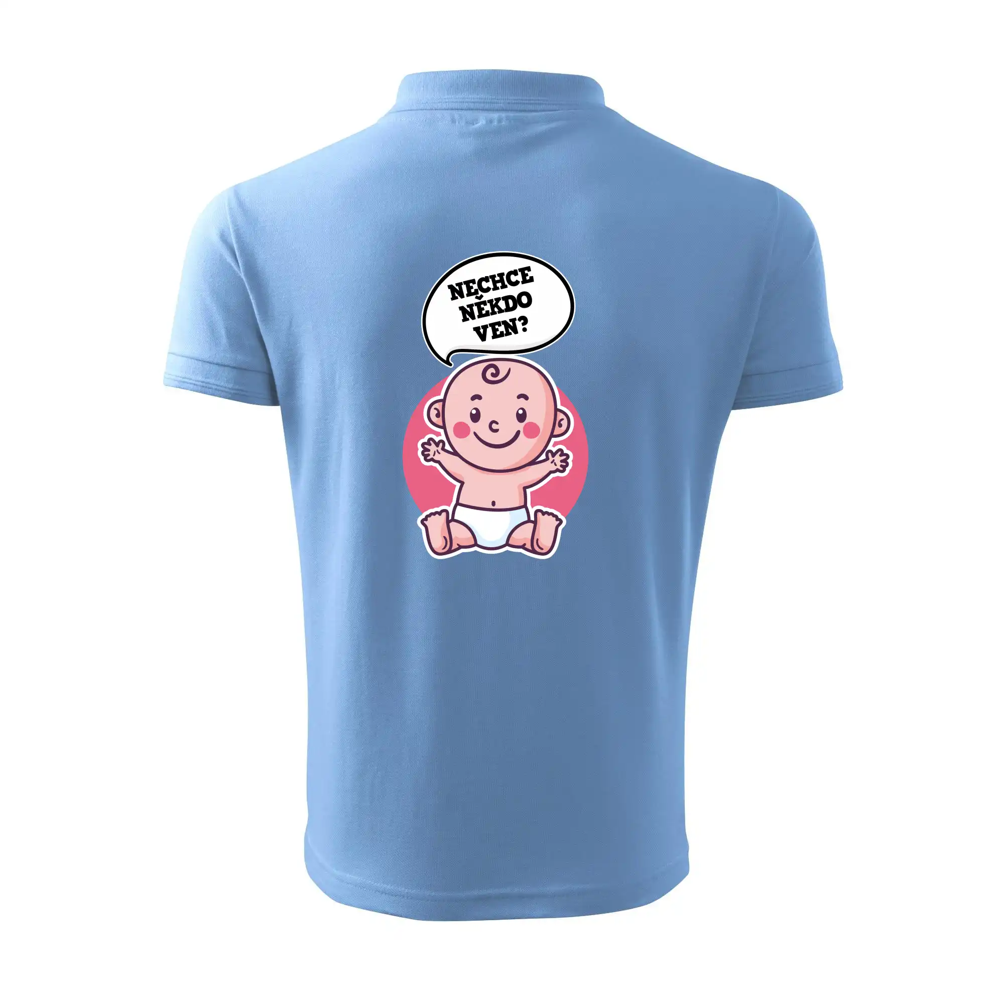 Nechce někdo ven - Triko pro porodní asistentku