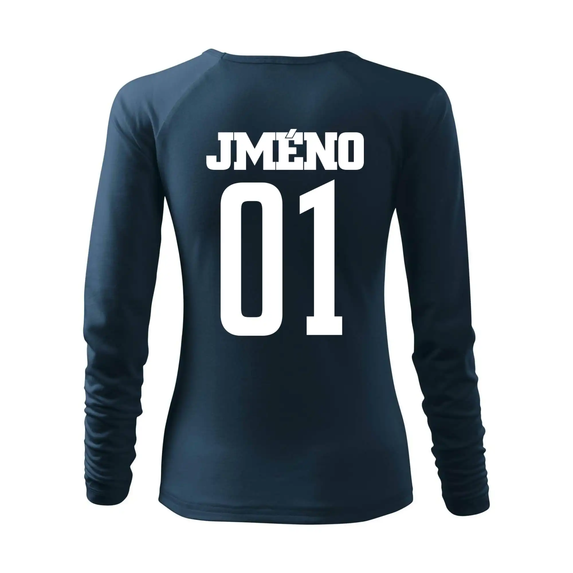 Florbalový  dres - vlastní jméno a číslo