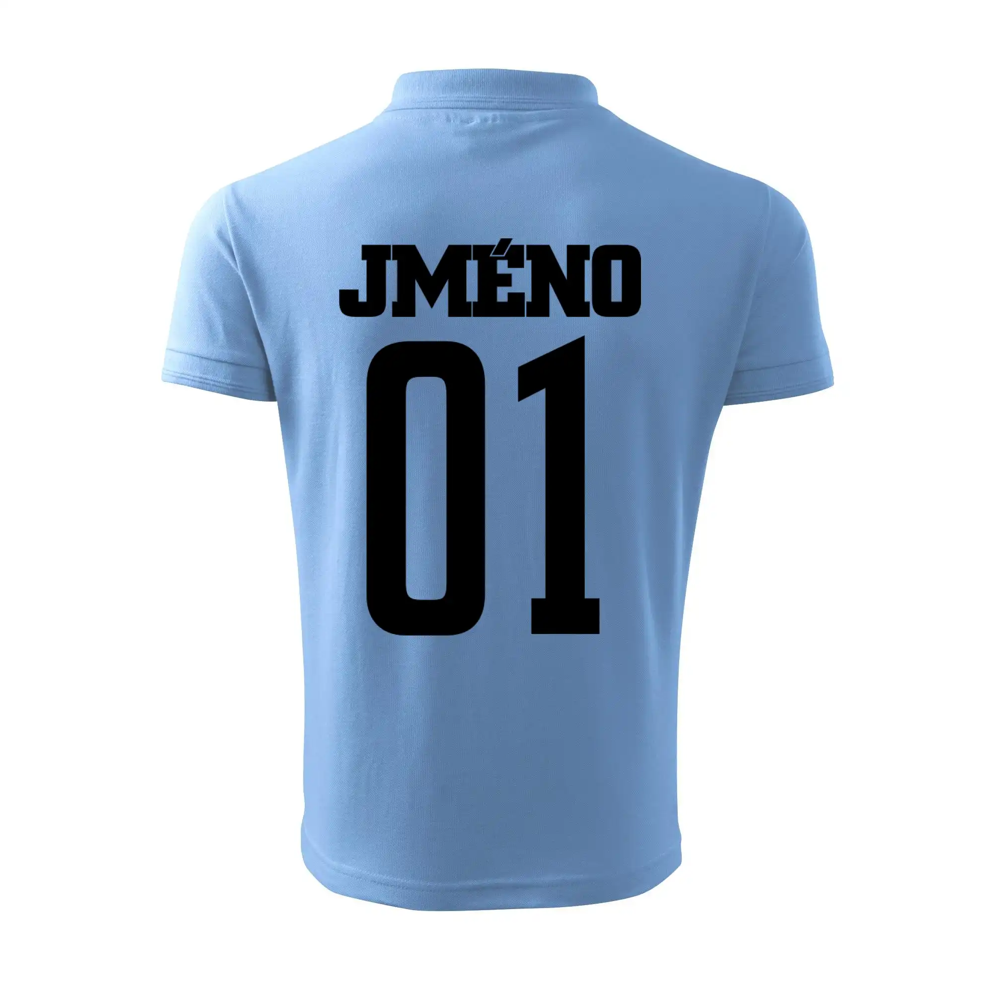 Fotbalový dres - vlastní jméno a číslo