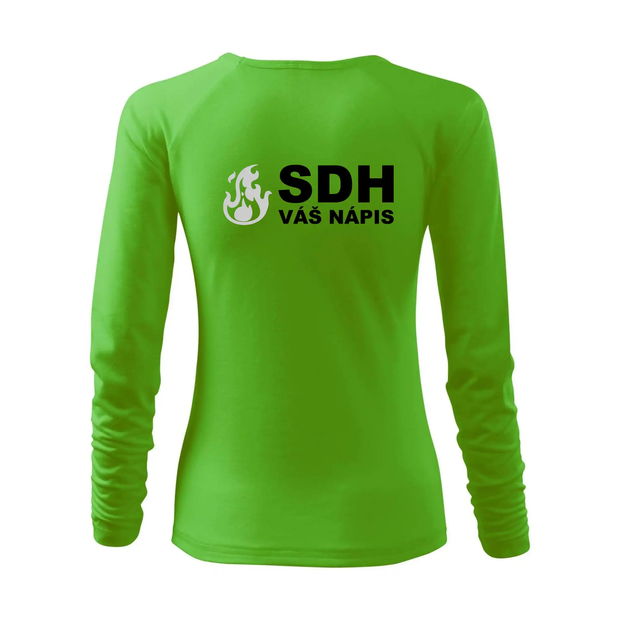 SDH REFLEXNÍ nápis (oheň, firesport, název sboru - vlastní nápis)