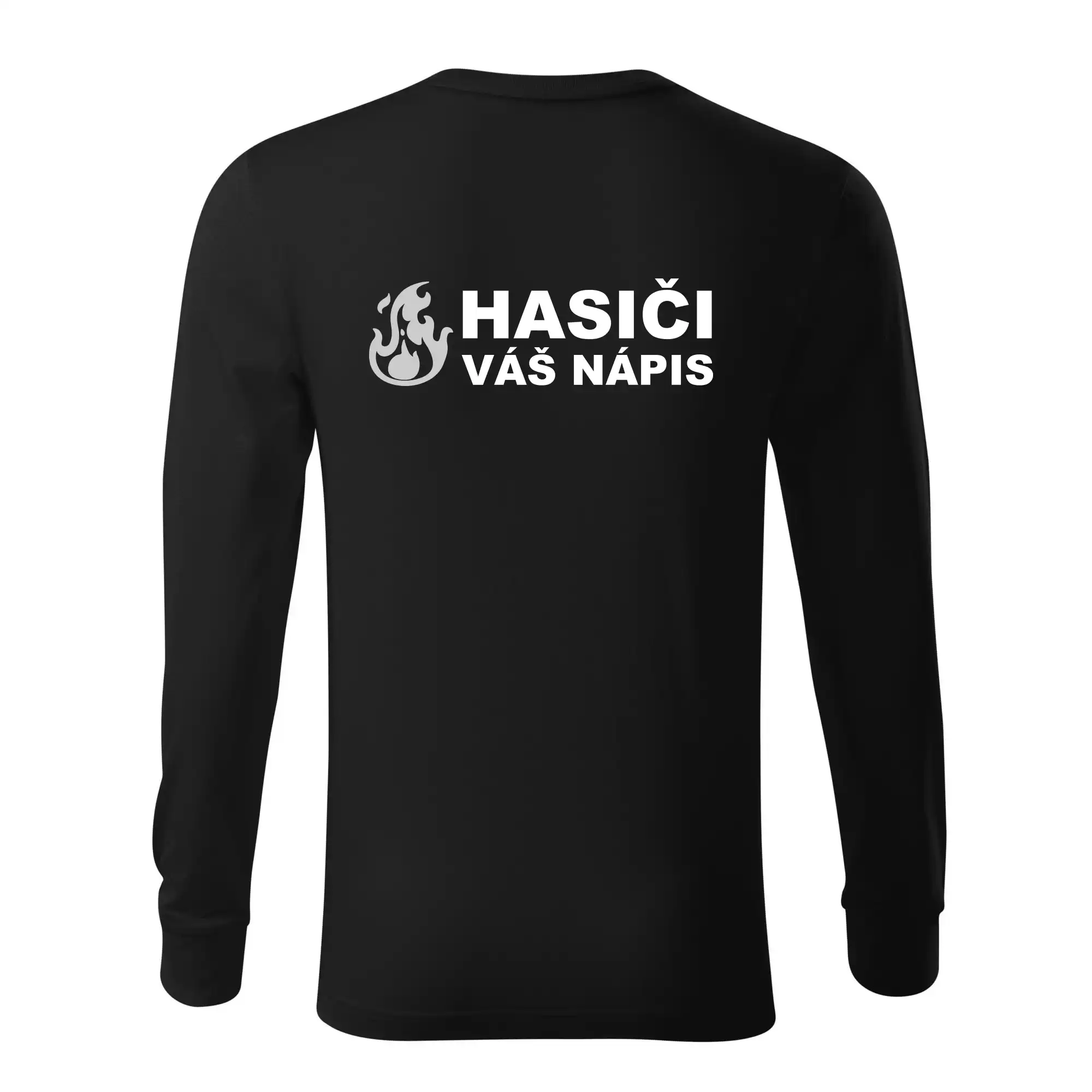 Hasiči REFLEXNÍ (oheň, Firesport, název sboru - vlastní nápis)
