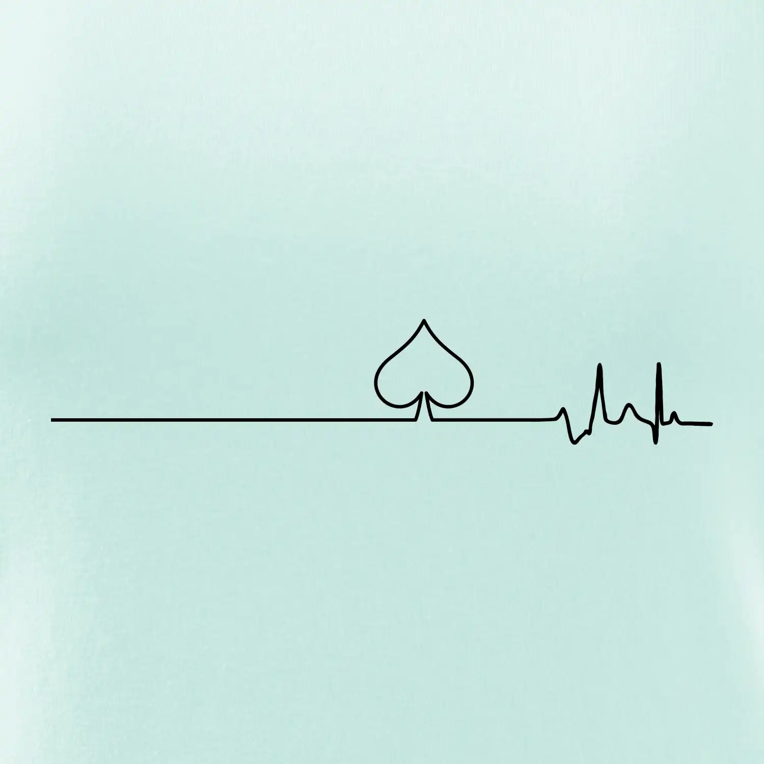 Poker EKG listy piky