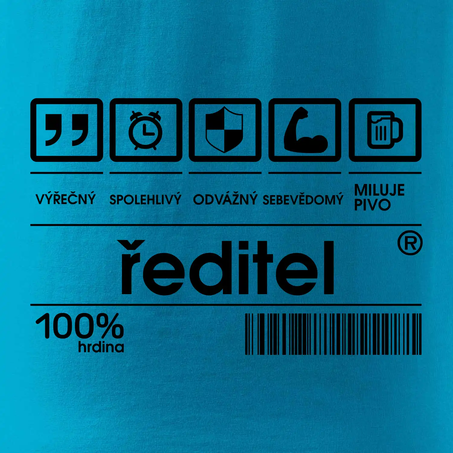 Čárový kód - Ředitel