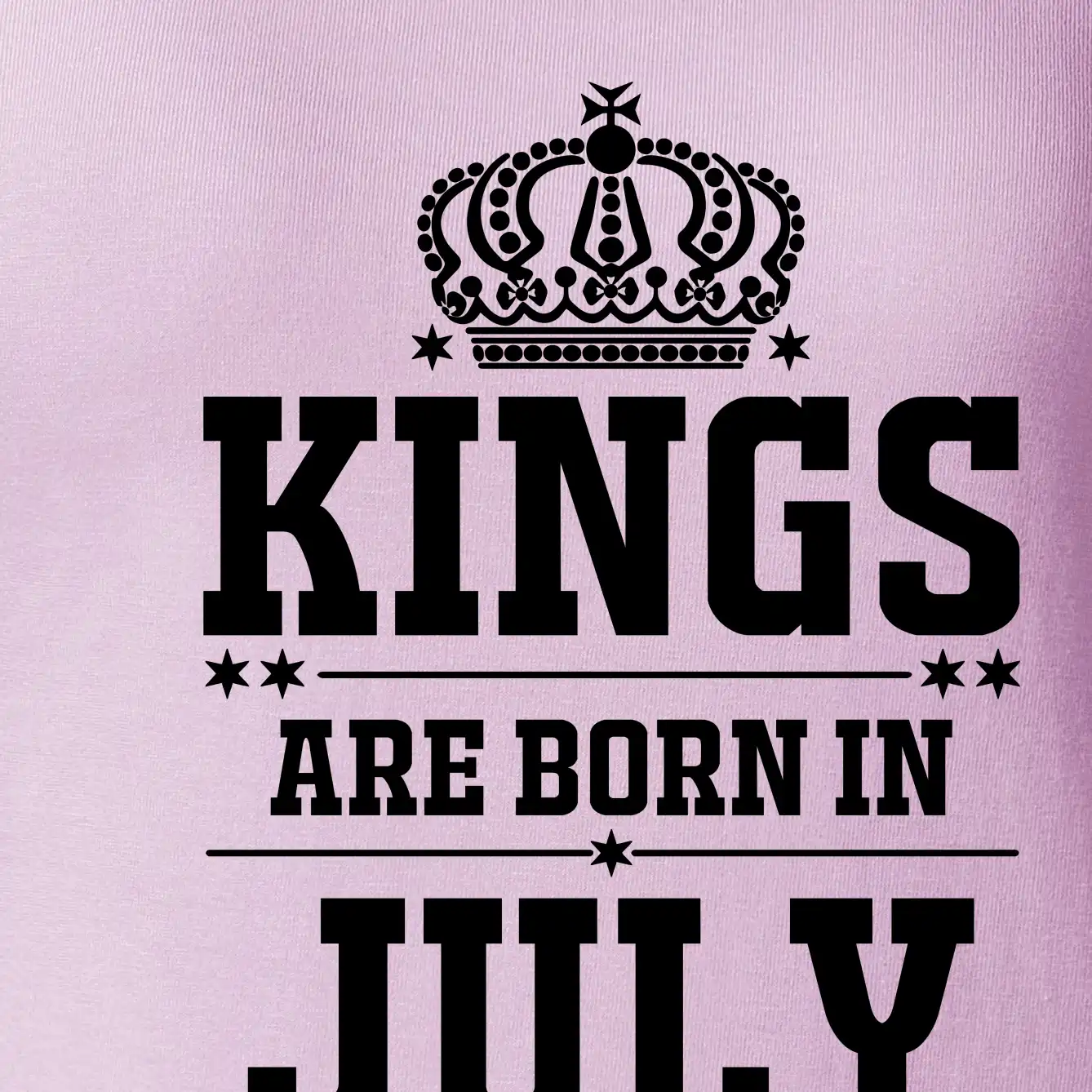 Kings are born in July