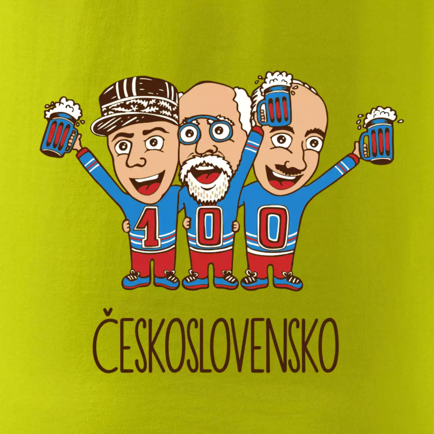 Československo 100 let - pivo  (Pecka design)