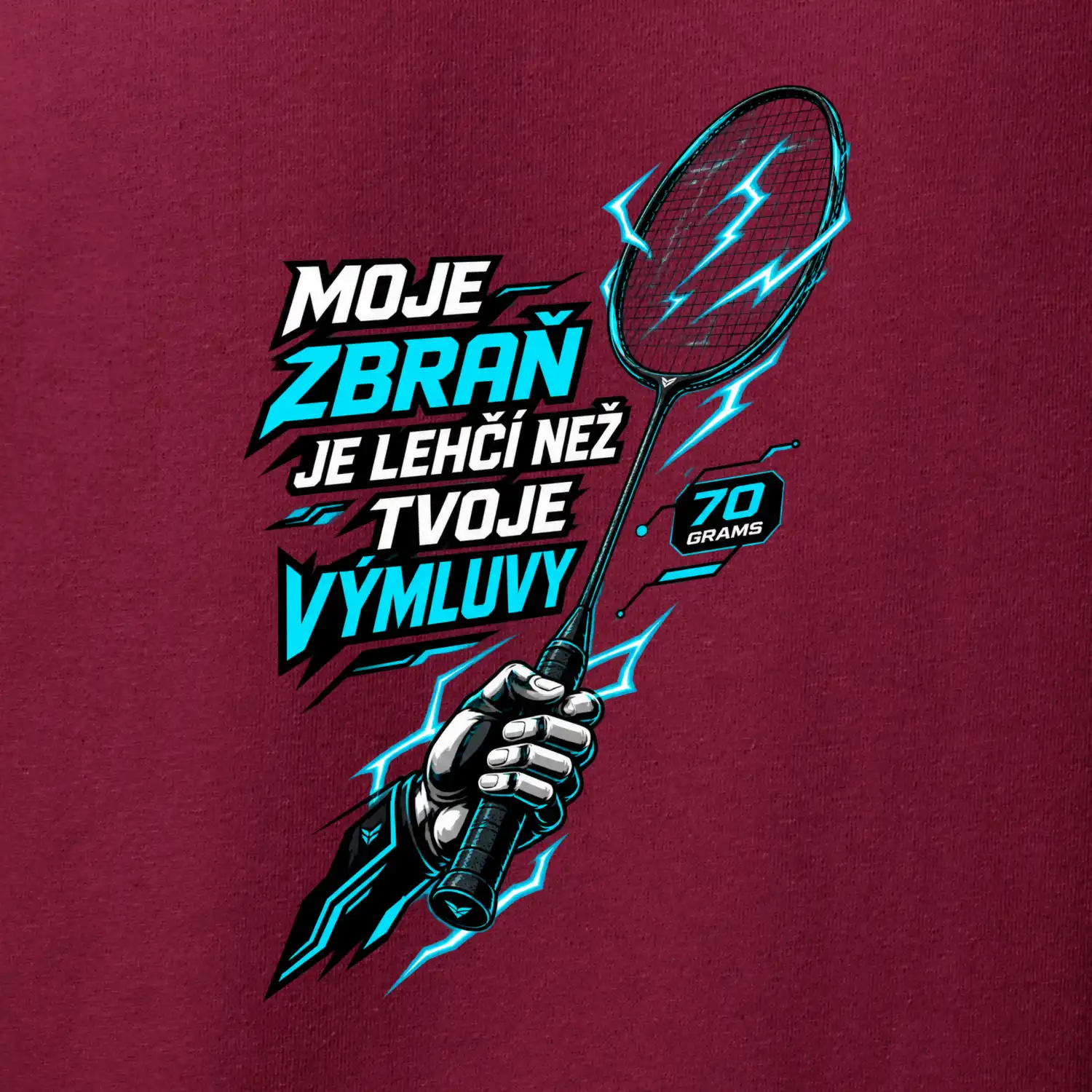 Badminton lehká raketa bez výmluv