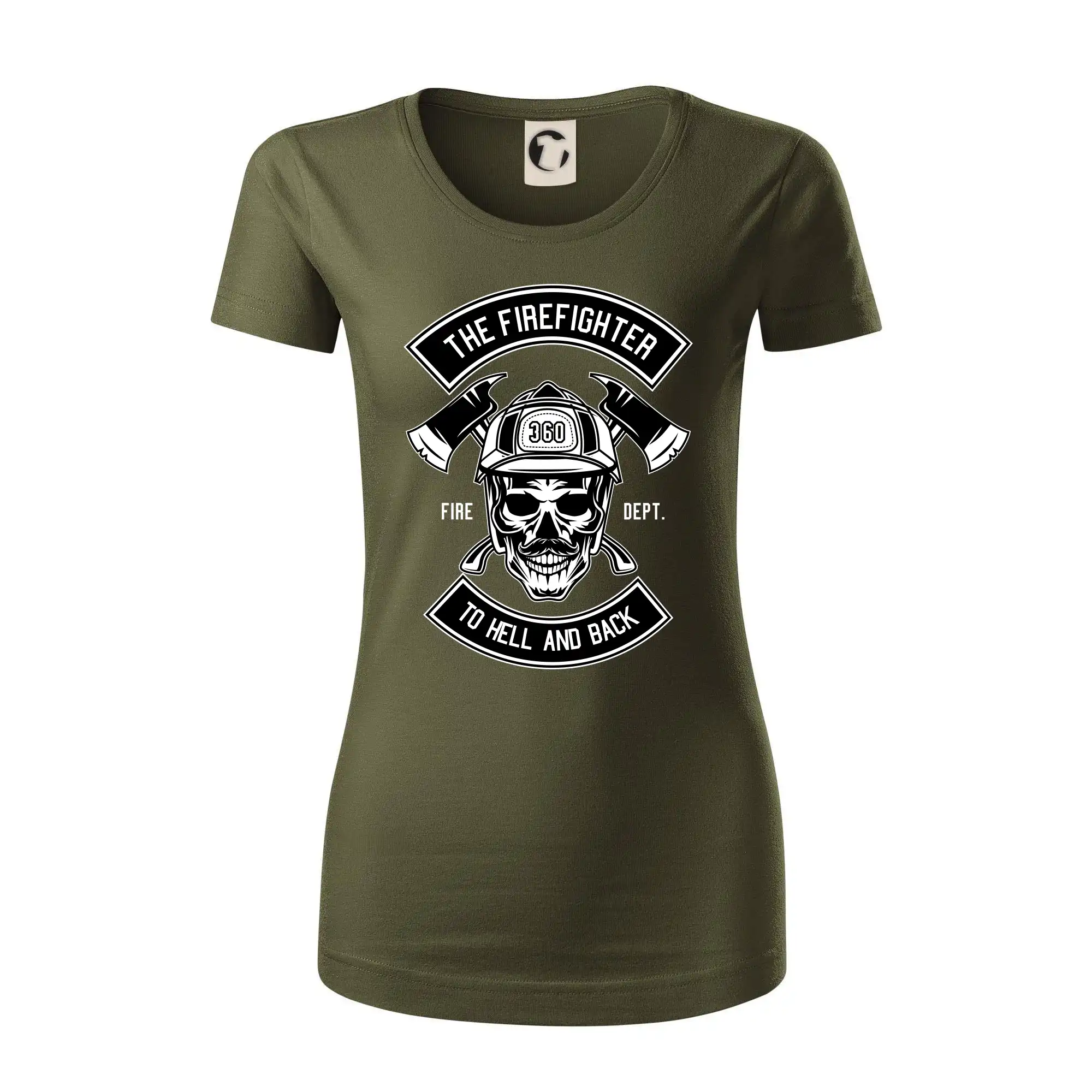 Lebka hasič do pekla a zpátky