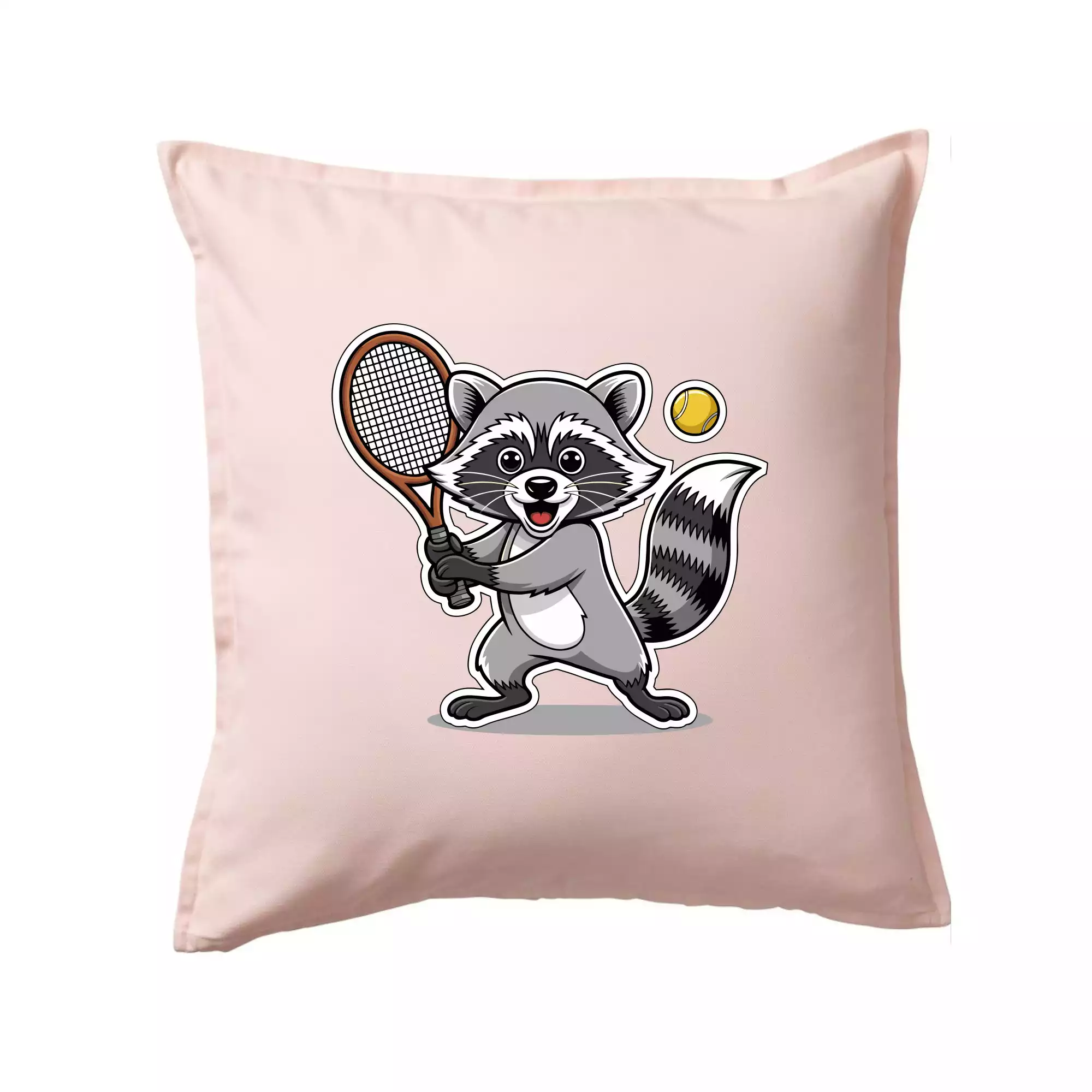 Mýval hraje tenis kreslený