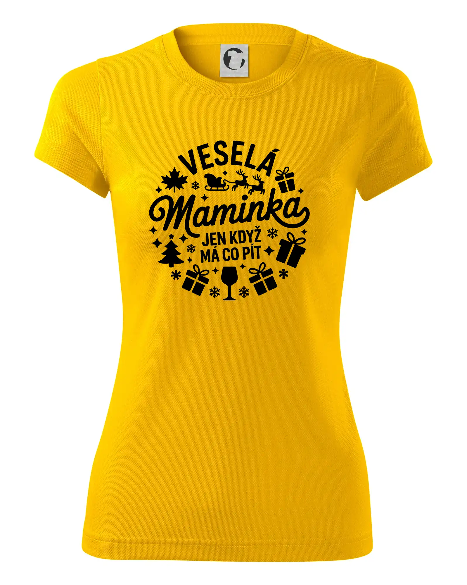 Veselá maminka jen když  má co pít