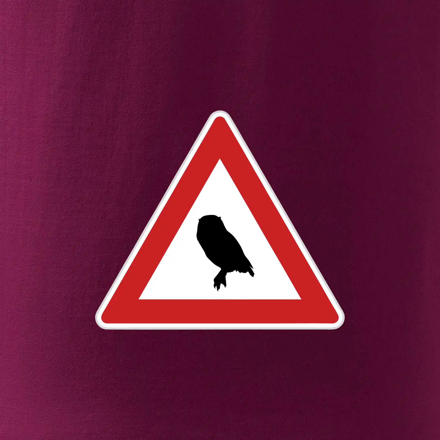 Dopravní značka - Pozor sova